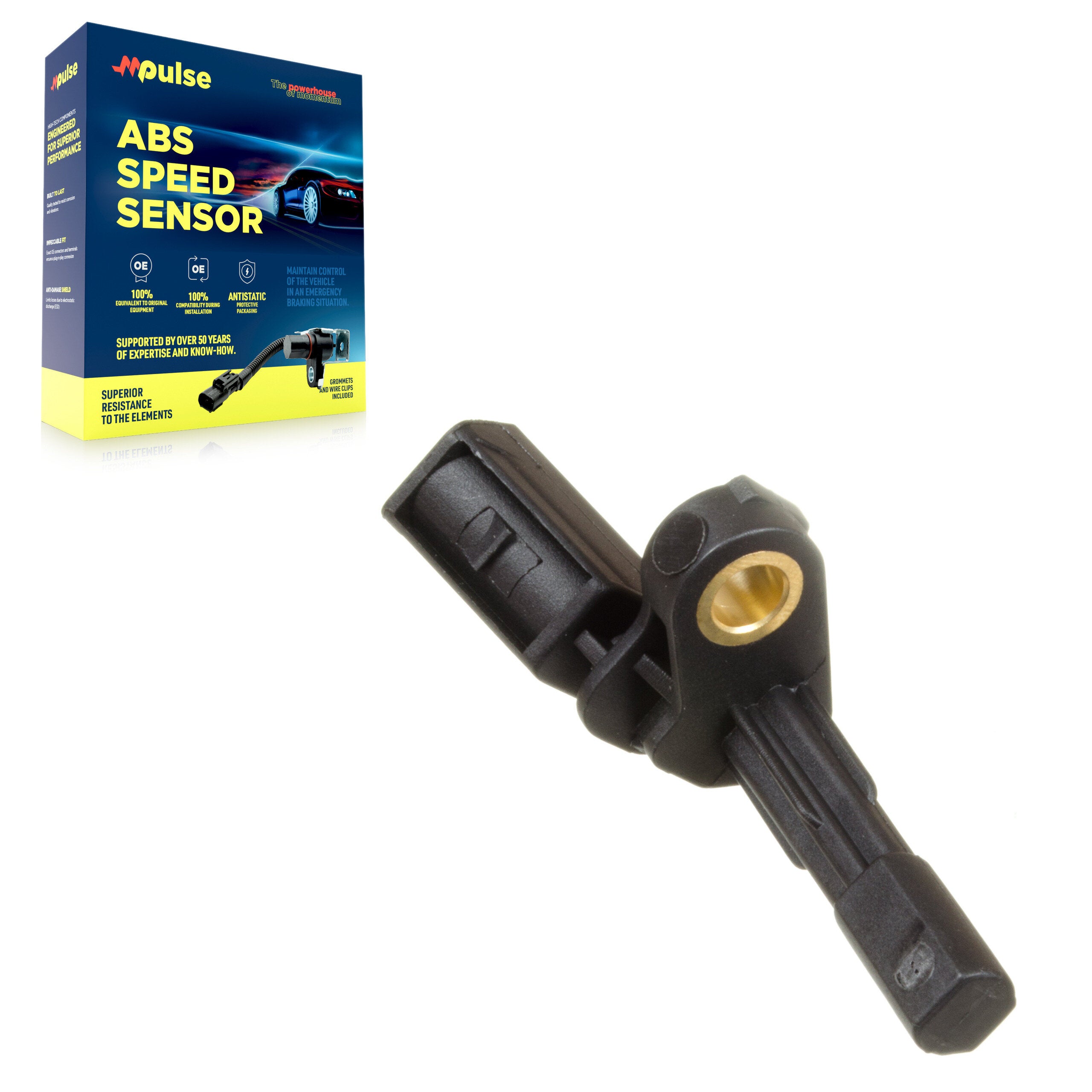 Mpulse SEN-2ABS0021 ABS Wheel Speed Sensor for 2005-2022 Volkswagen Passat, Volkswagen Beetle, Volkswagen Tiguan - Rear Left, Rear Right