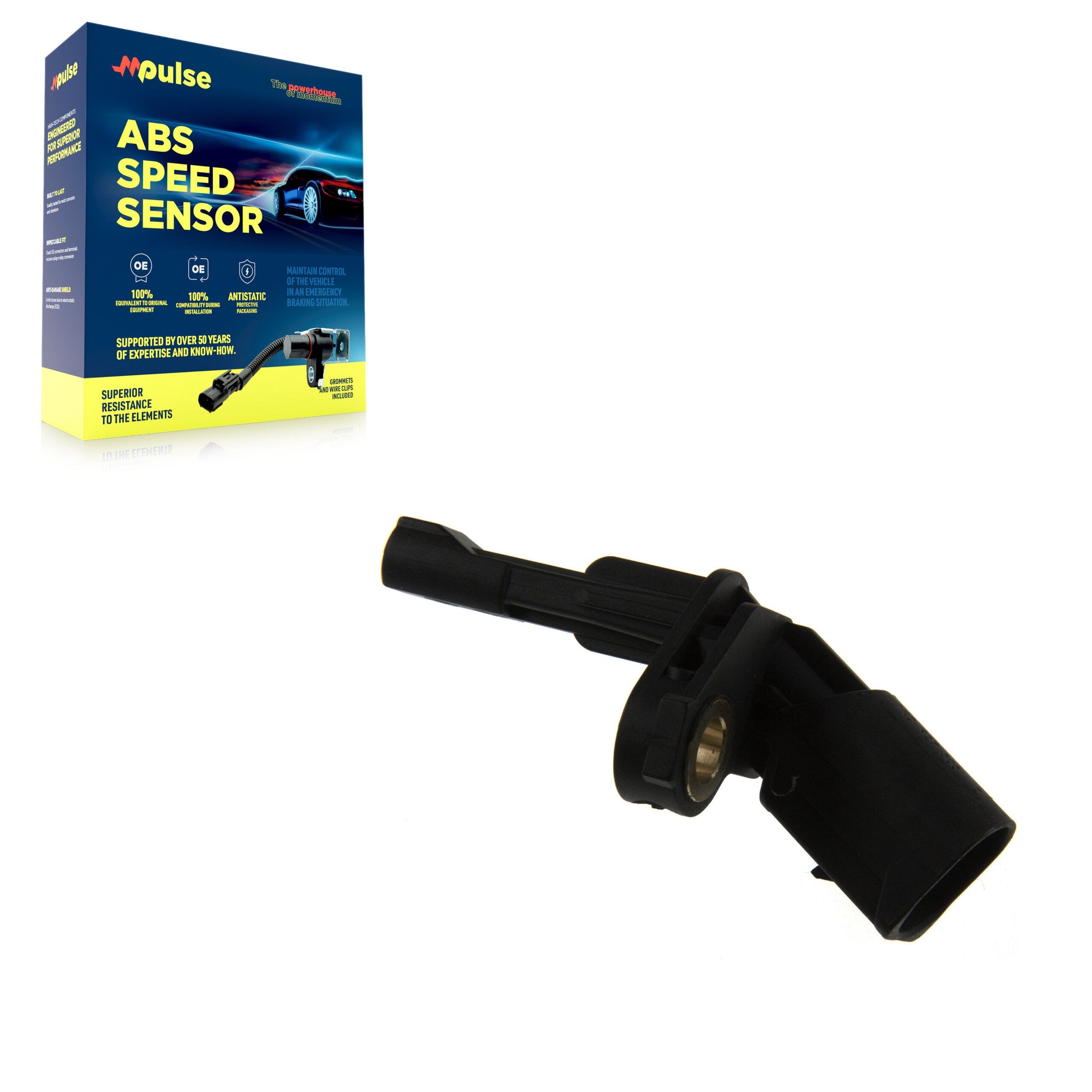 Mpulse SEN-2ABS0022 ABS Wheel Speed Sensor for 2005-2022 Volkswagen Passat, Volkswagen Beetle, Volkswagen Tiguan - Rear Right, Rear Left