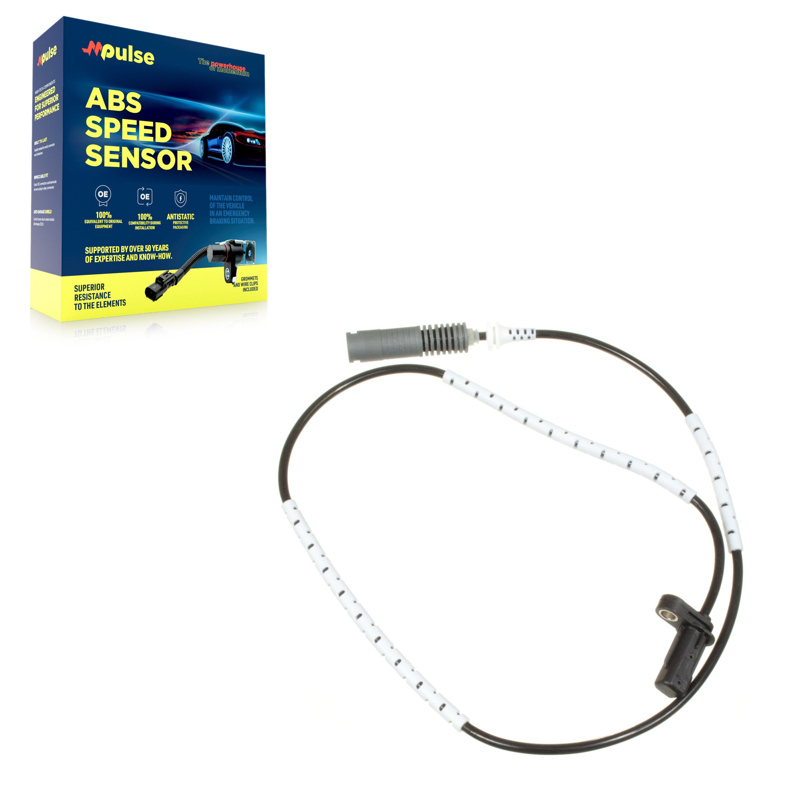 Mpulse SEN-2ABS0033 ABS Wheel Speed Sensor for 2006-2013 BMW 128i, BMW 328i, BMW 323i - Rear