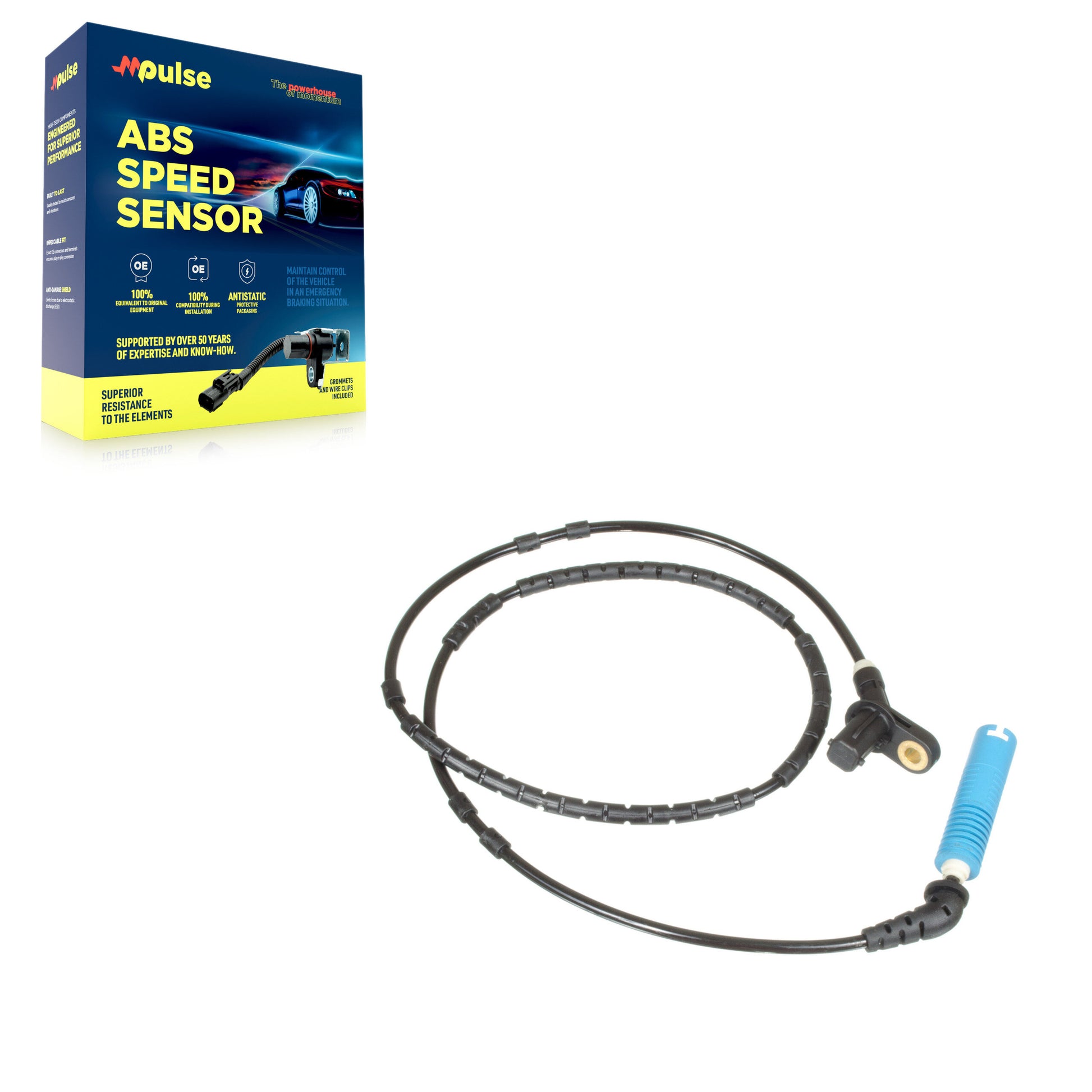 Mpulse SEN-2ABS0075 ABS Wheel Speed Sensor for 2001-2006 BMW M3, BMW 320i, BMW 330Ci - Rear