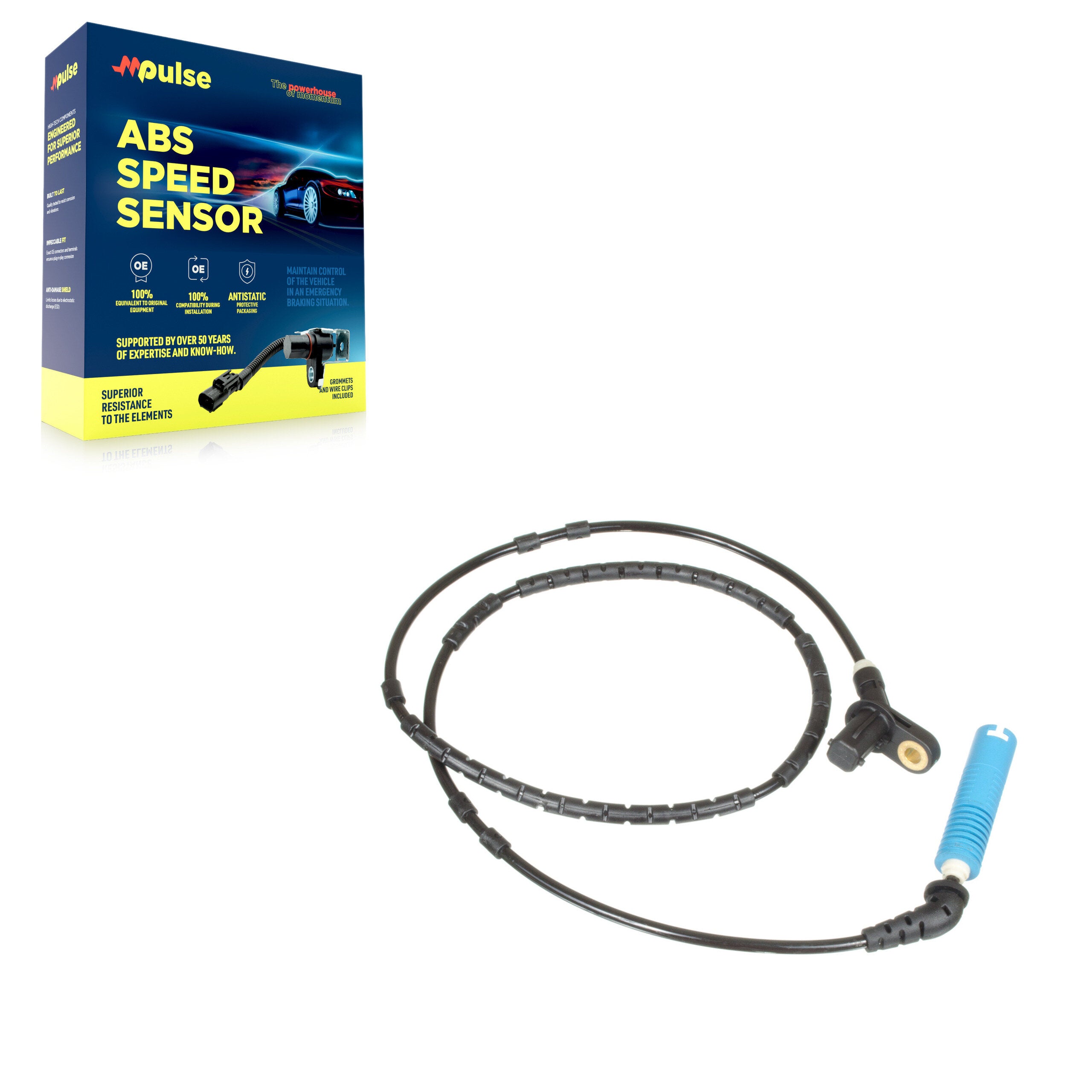 Mpulse SEN-2ABS0075 ABS Wheel Speed Sensor for 2001-2006 BMW M3, BMW 320i, BMW 330Ci - Rear