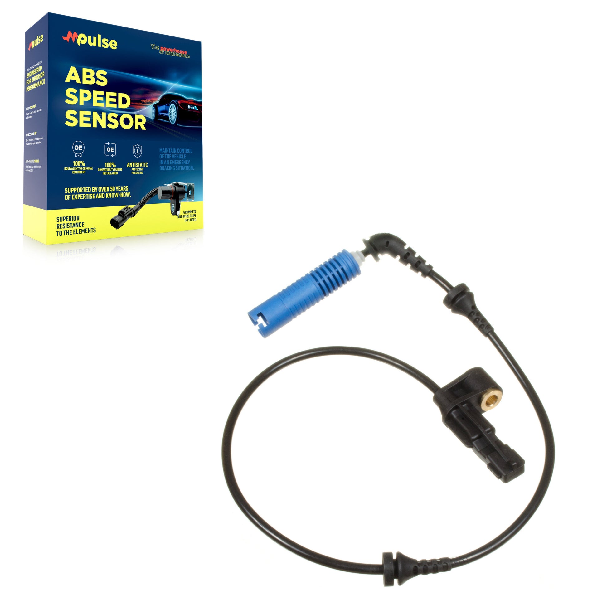 Mpulse SEN-2ABS0076 ABS Wheel Speed Sensor for 2000-2008 BMW Z4, BMW M3, BMW 325Ci - Front Left