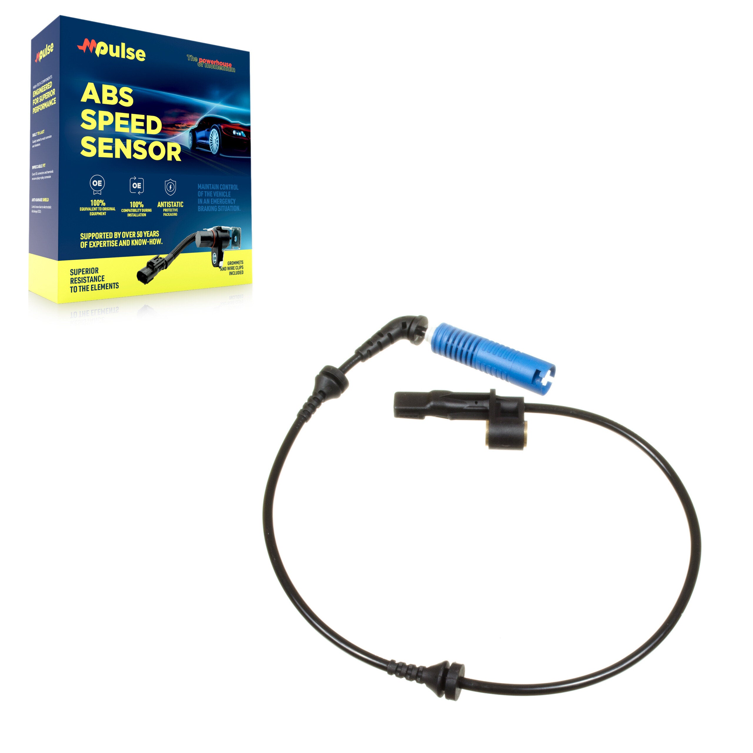 Mpulse SEN-2ABS0077 ABS Wheel Speed Sensor for 2000-2008 BMW Z4, BMW M3, BMW 325Ci - Front Right
