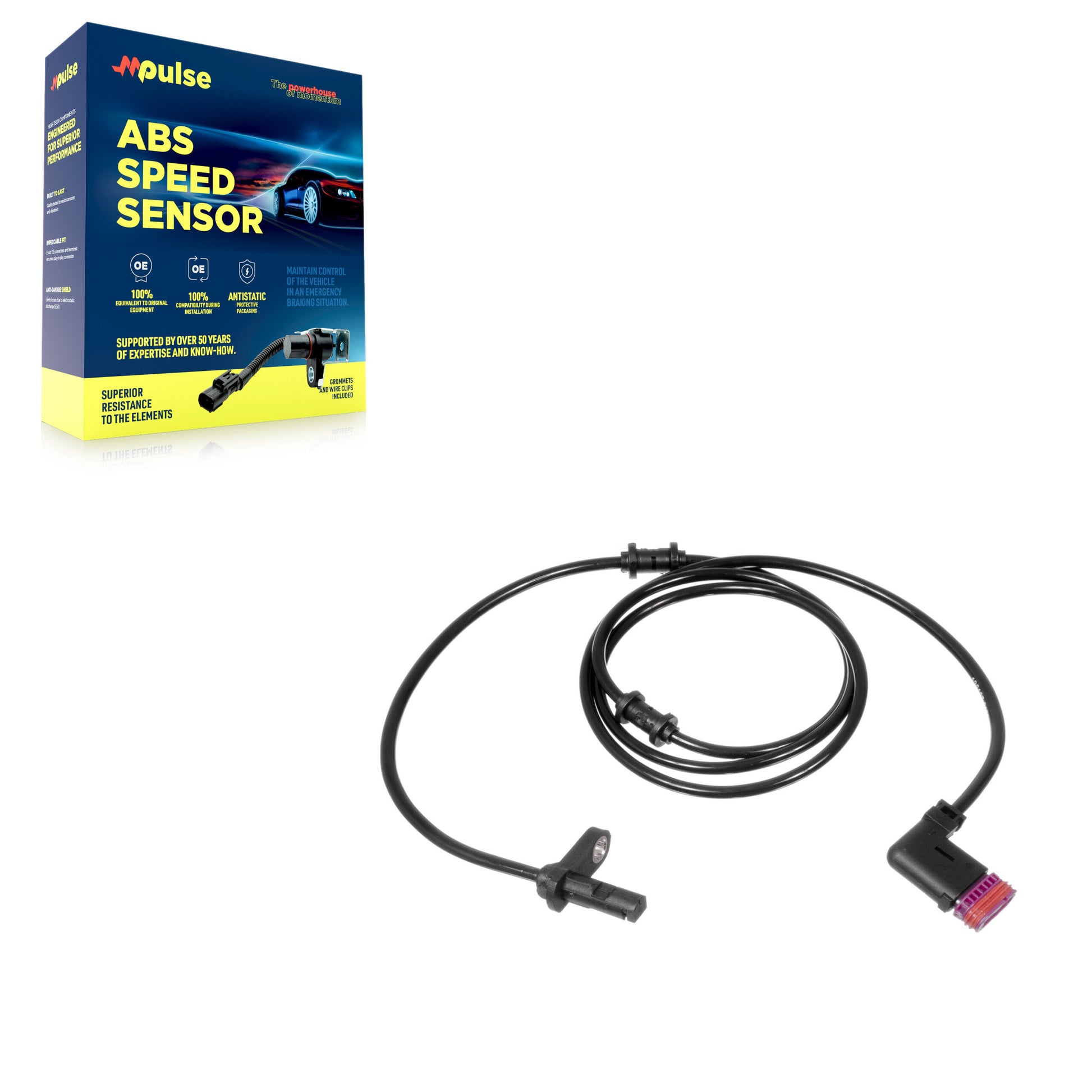 Mpulse SEN-2ABS0095 ABS Wheel Speed Sensor for 2003-2018 Mercedes-Benz CLS500, Mercedes-Benz E63 AMG, Mercedes-Benz E300 - Rear, Rear Right