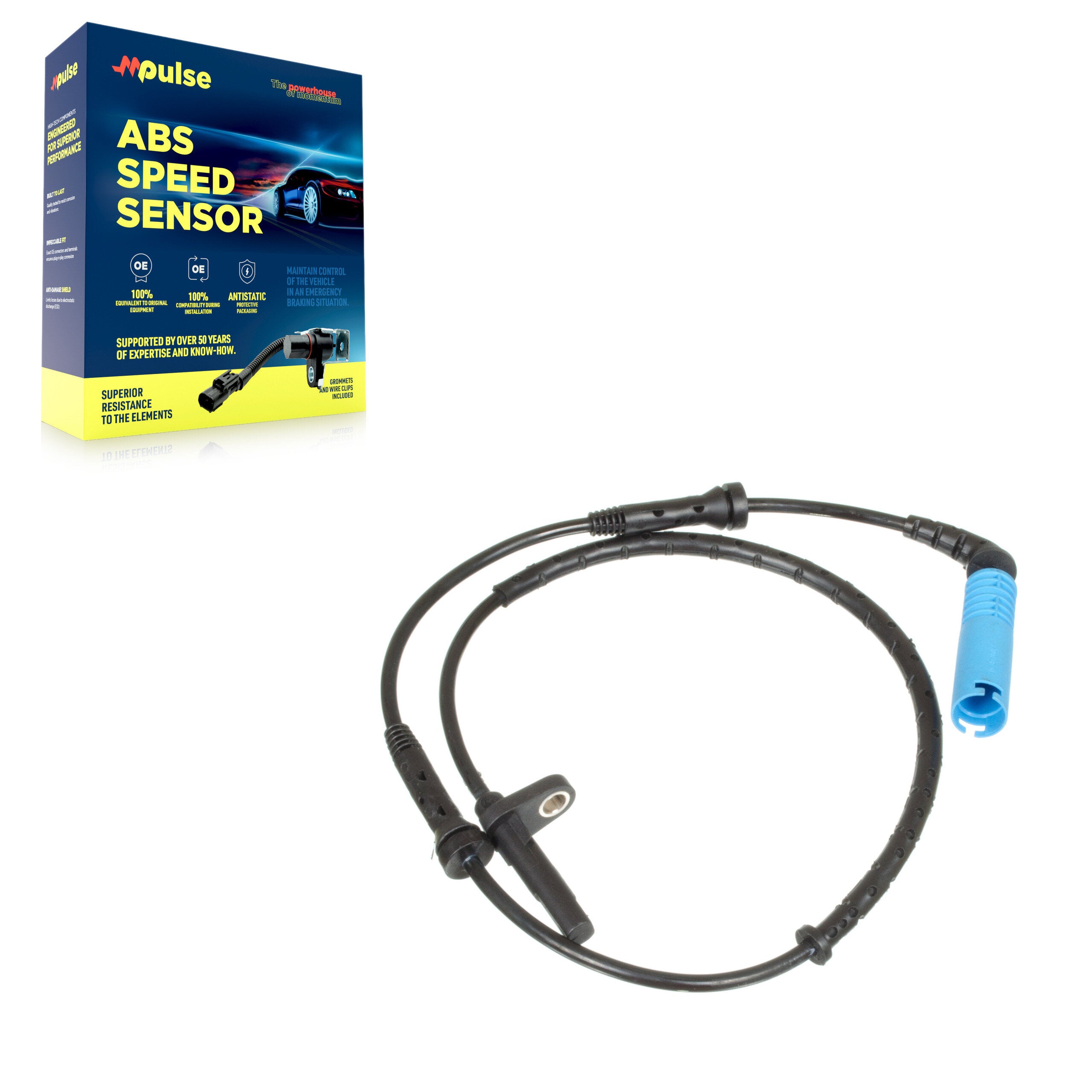 Mpulse SEN-2ABS0100 ABS Wheel Speed Sensor for 2004-2010 BMW 528i xDrive, BMW 535i xDrive, BMW 528i - Rear