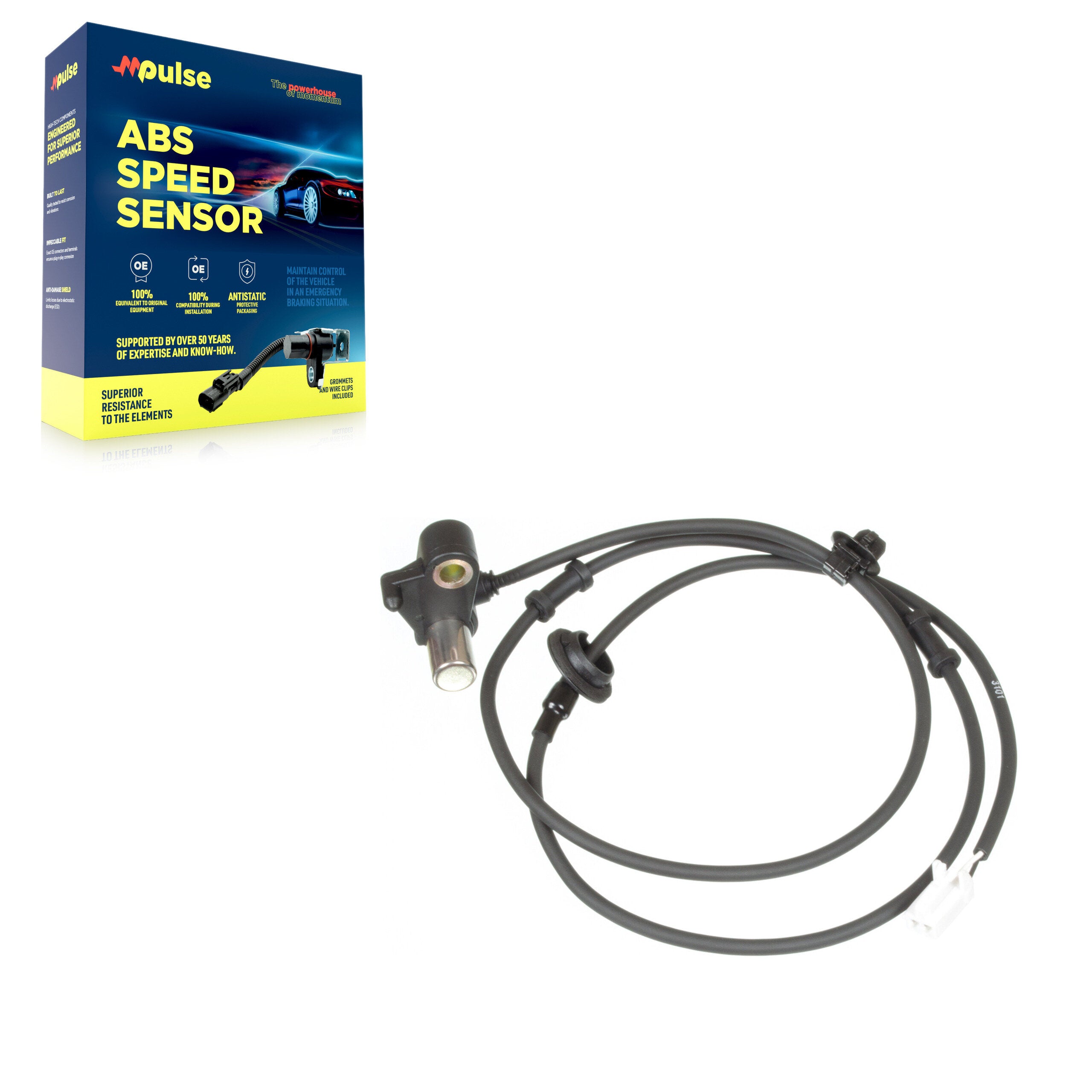 Mpulse SEN-2ABS0115 ABS Wheel Speed Sensor for 2003-2008 Mazda 6 - Rear Right