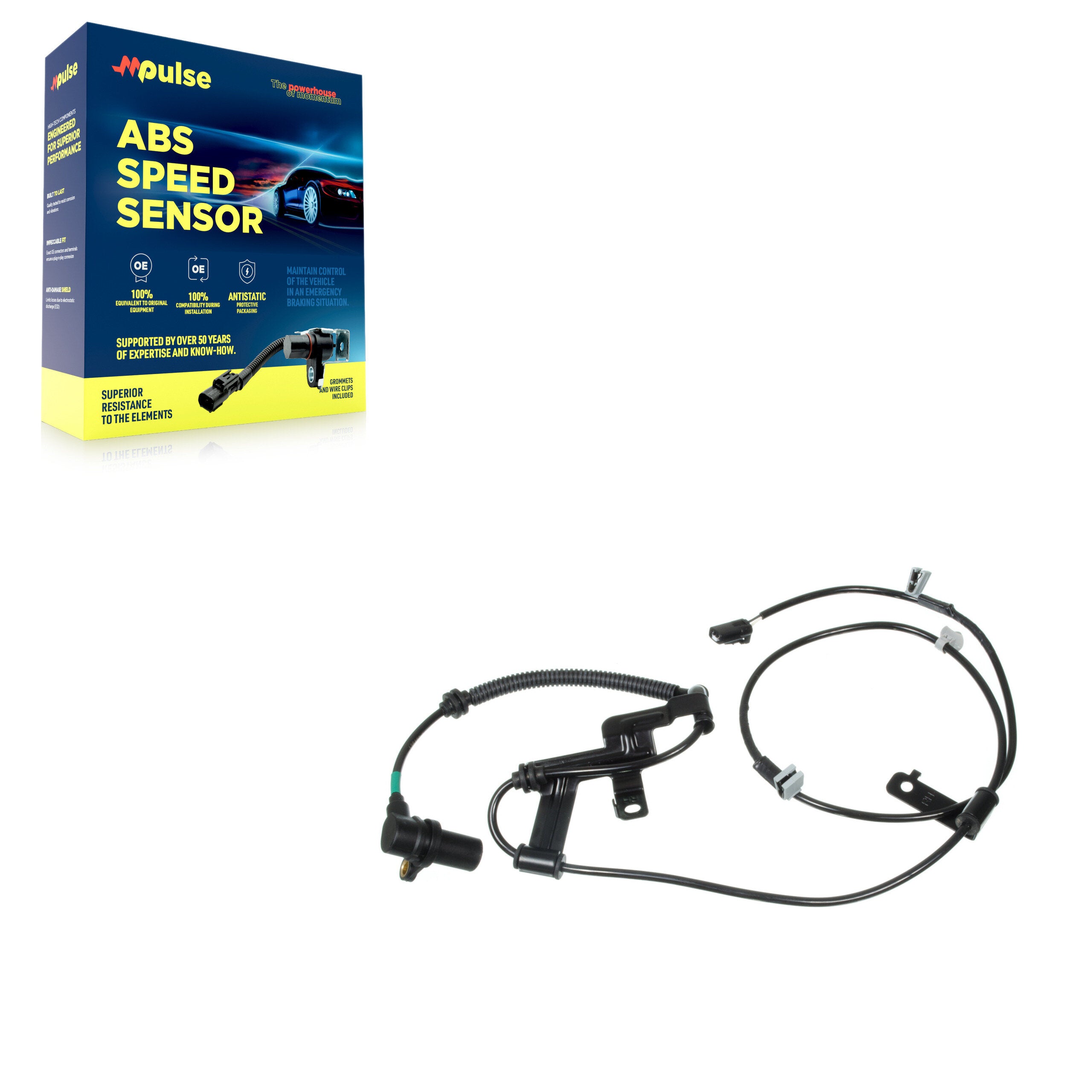 Mpulse SEN-2ABS0126 ABS Wheel Speed Sensor for 2005-2009 Kia Spectra, Kia Spectra5 - Front Right