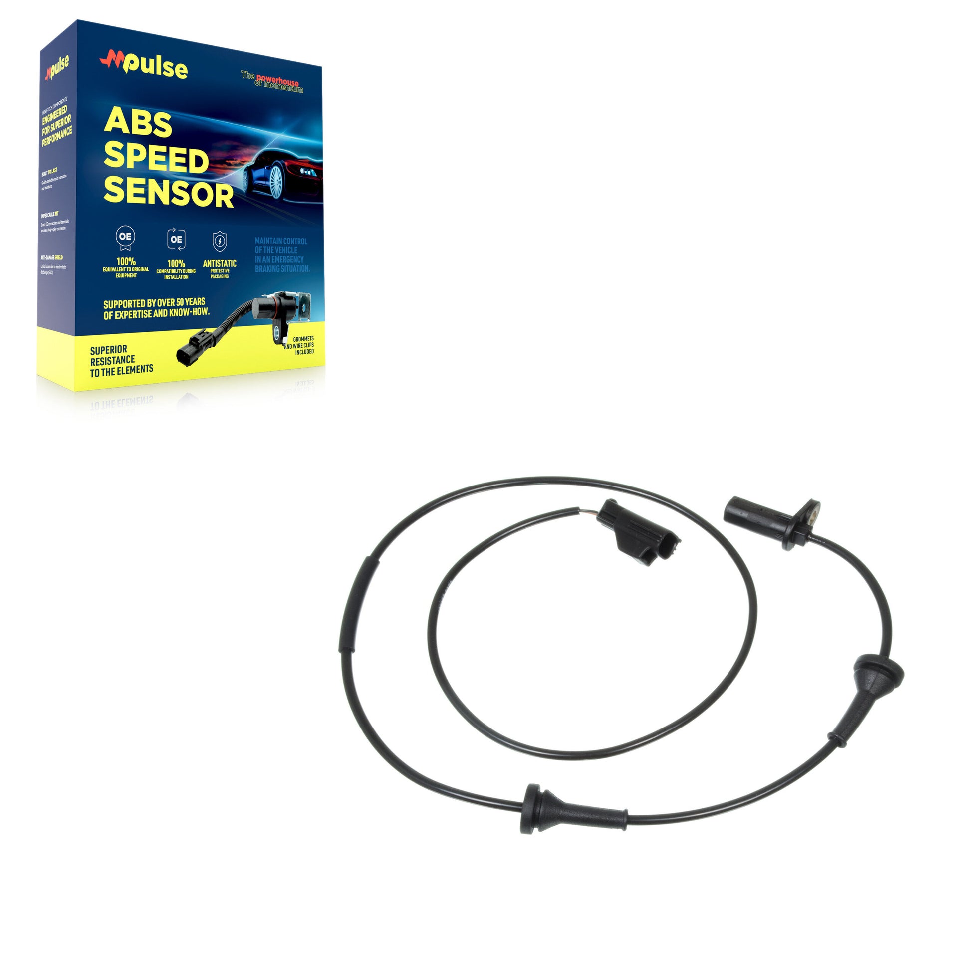 Mpulse SEN-2ABS0139 ABS Wheel Speed Sensor for 2001-2009 Volvo S80, Volvo S60, Volvo V70 - Front Right