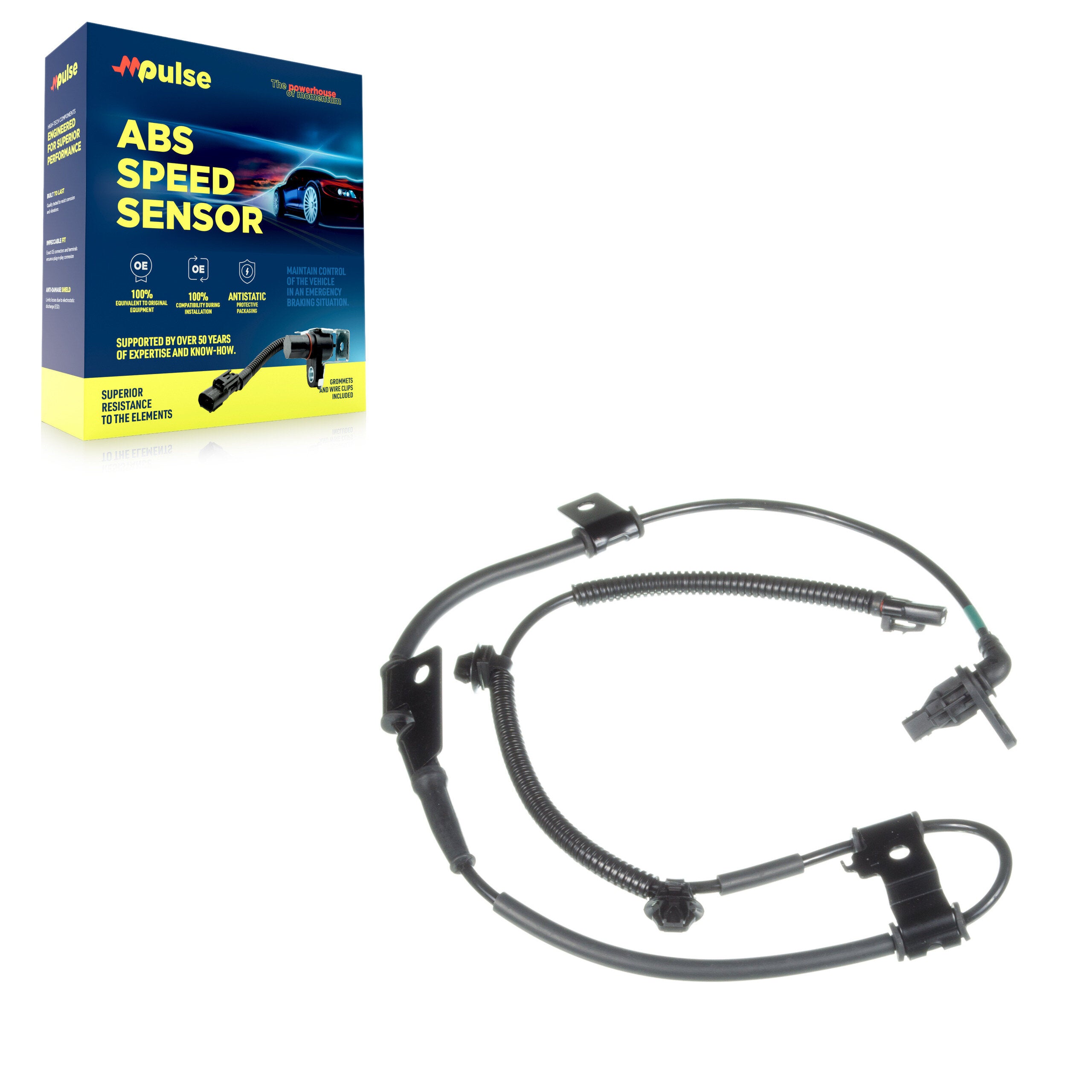 Mpulse SEN-2ABS0151 ABS Wheel Speed Sensor for 2005-2010 Kia Sportage - Front Left