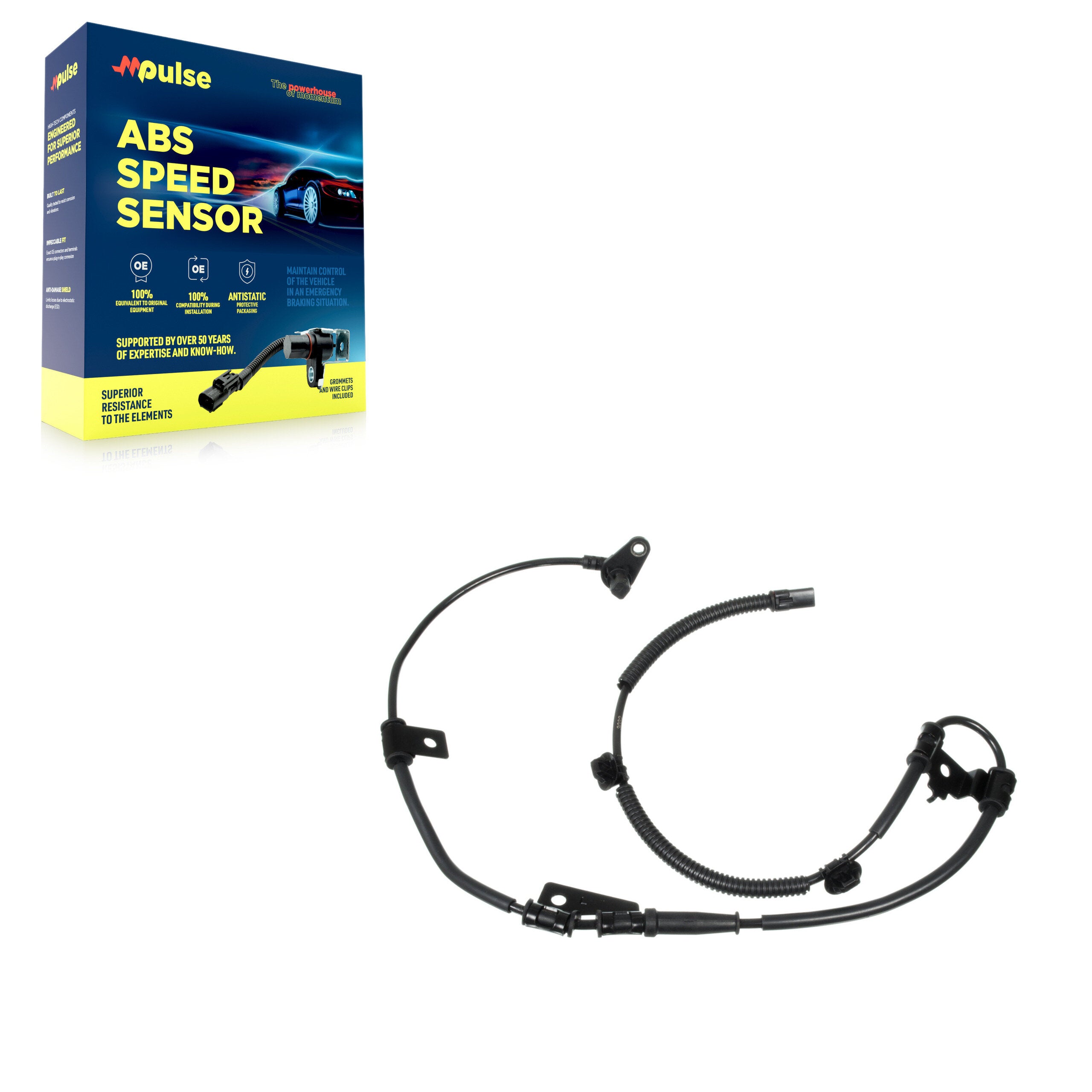 Mpulse SEN-2ABS0152 ABS Wheel Speed Sensor for 2005-2010 Kia Sportage - Front Right
