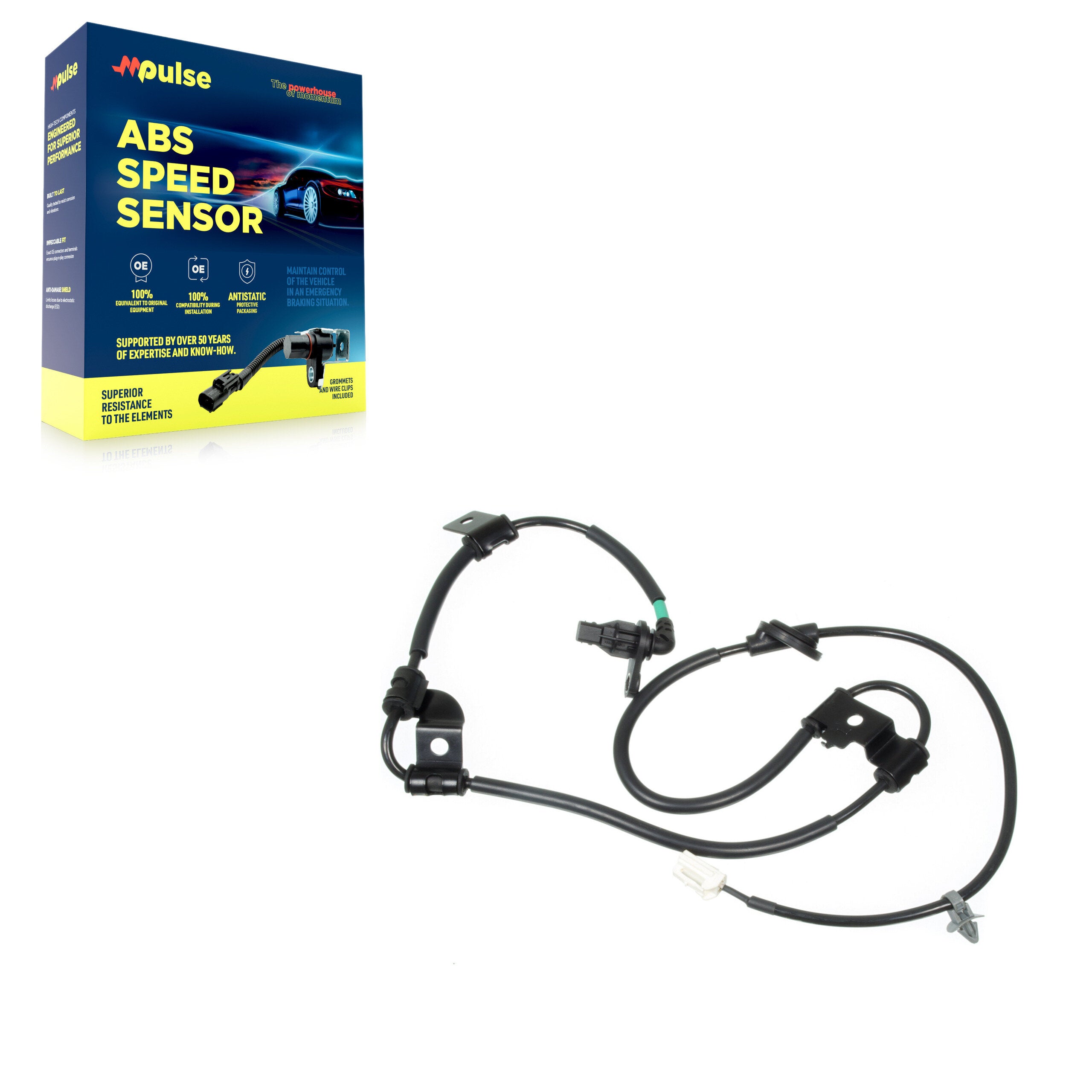 Mpulse SEN-2ABS0154 ABS Wheel Speed Sensor for 2005-2010 Kia Sportage, Hyundai Tucson - Rear Left