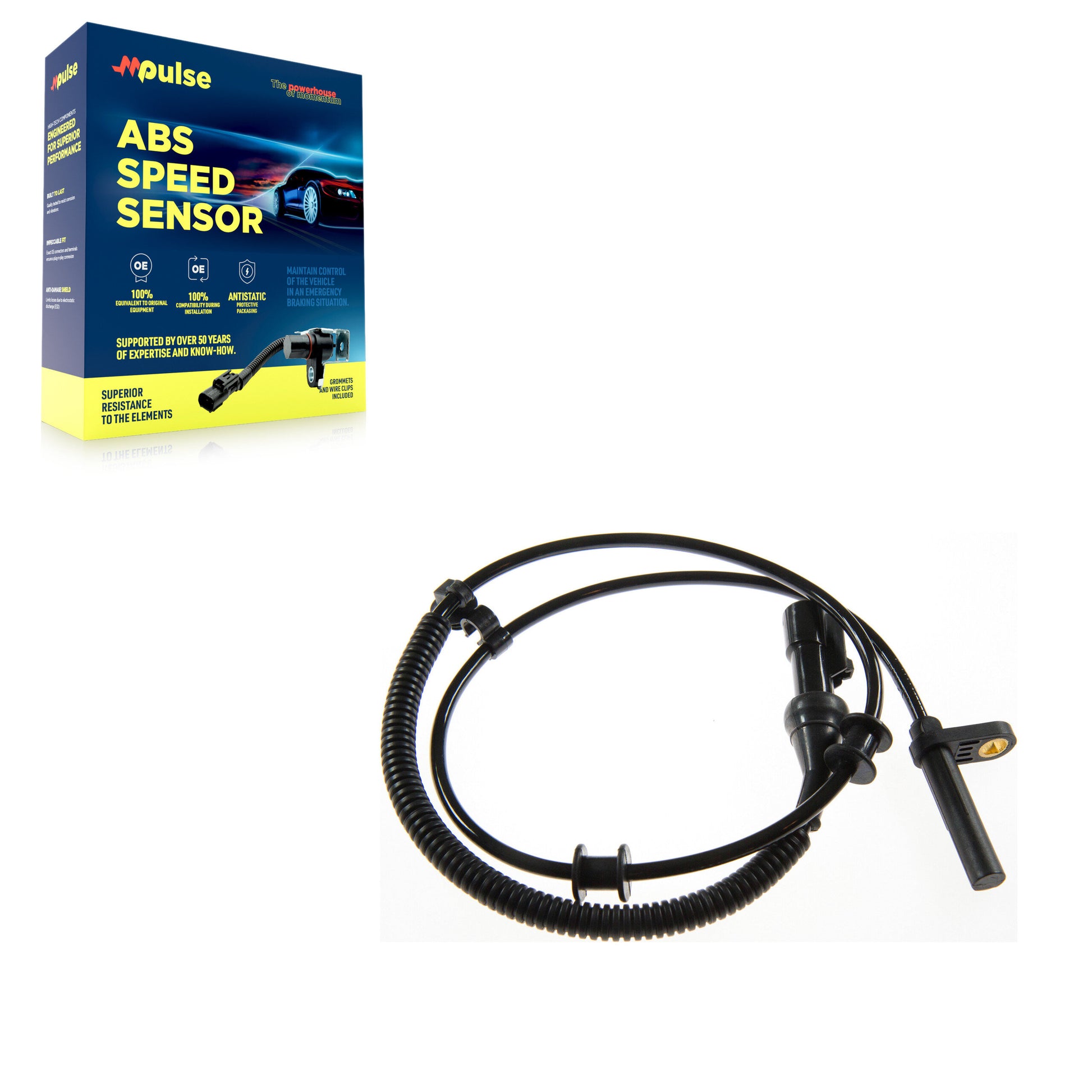 Mpulse SEN-2ABS0169 ABS Wheel Speed Sensor for 2005-2010 Lincoln Mark LT, Ford F-150 - Front