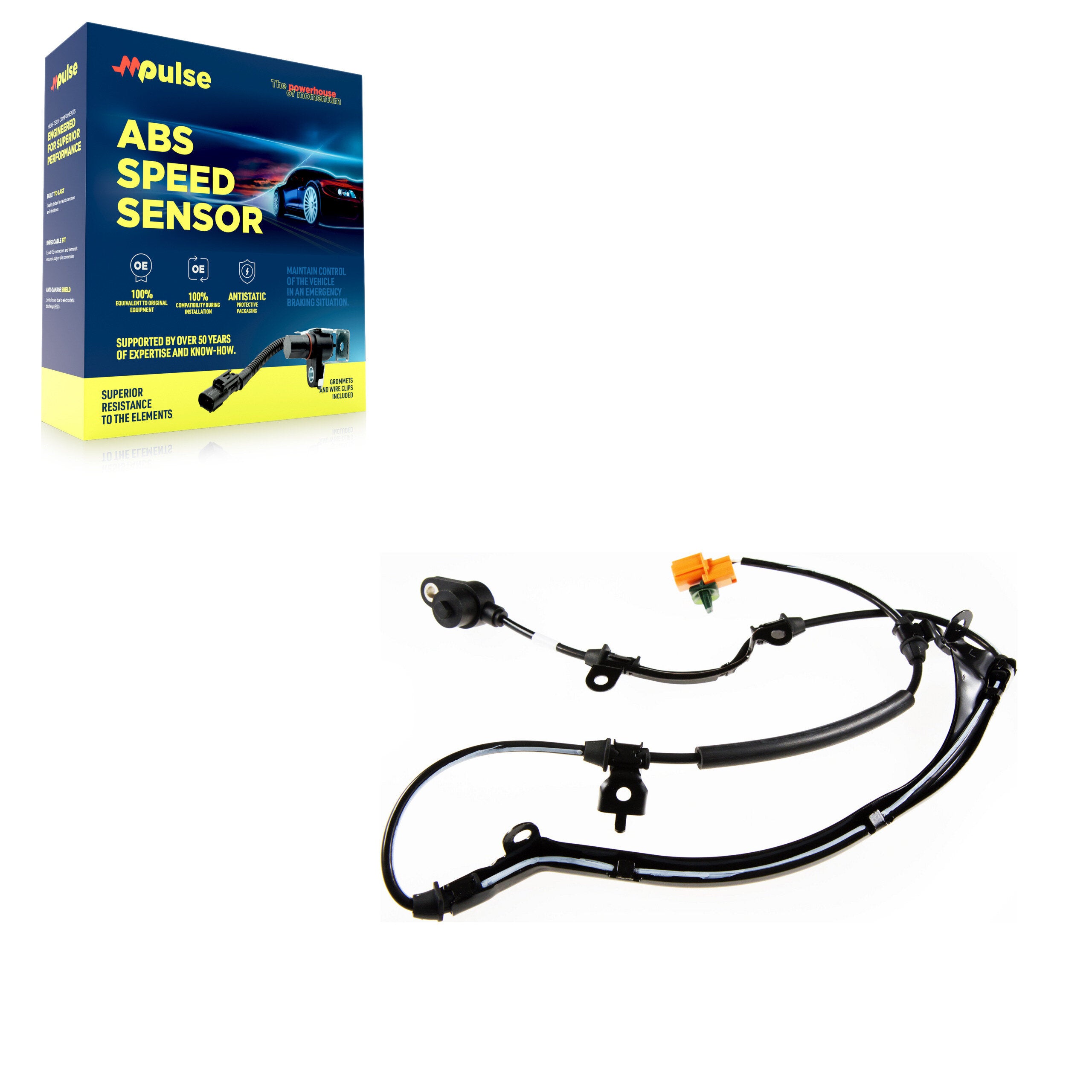 Mpulse SEN-2ABS0170 ABS Wheel Speed Sensor for 2001-2008 Acura MDX, Honda Pilot - Rear Left