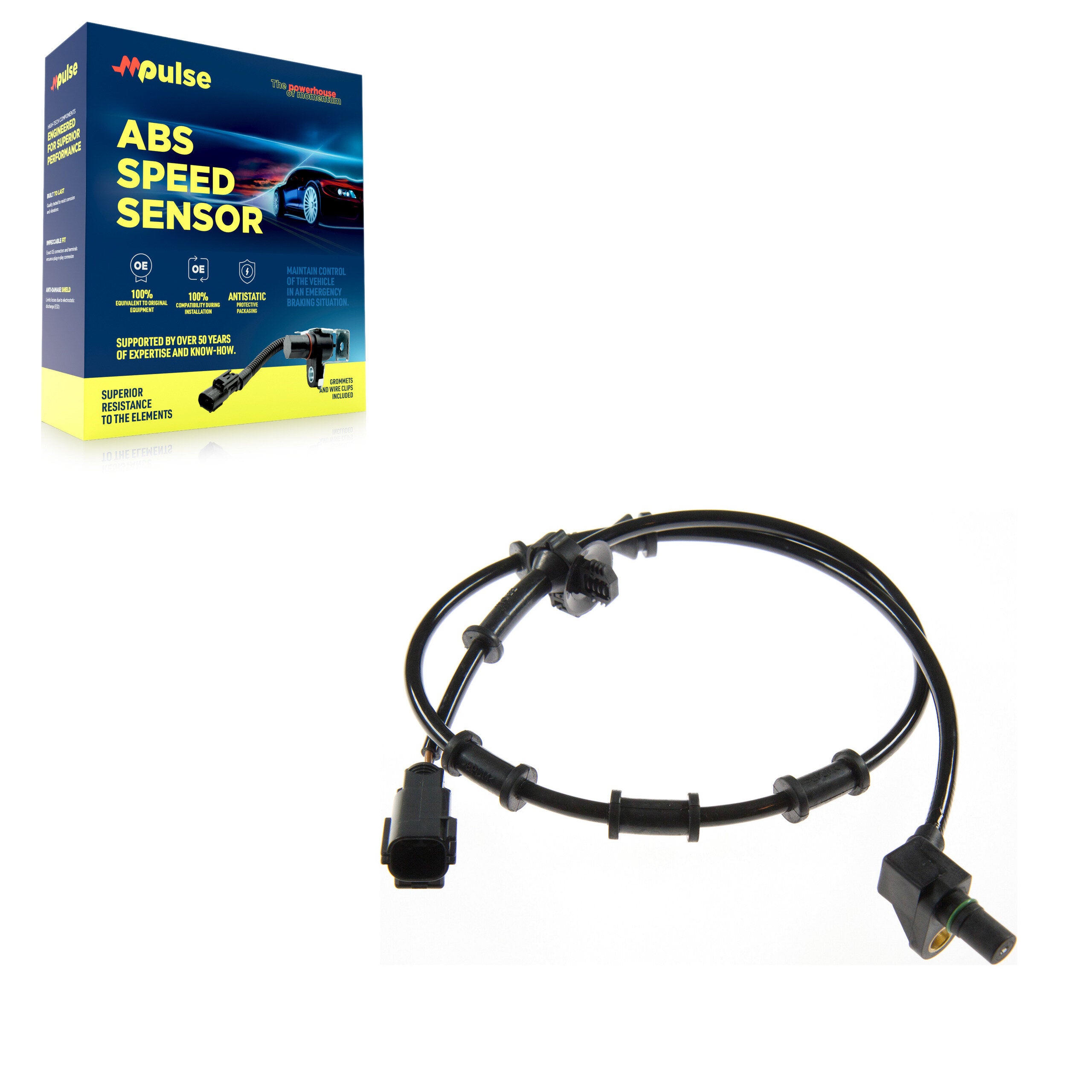 Mpulse SEN-2ABS0177 ABS Wheel Speed Sensor for 2002-2005 Dodge Ram 1500 - Front
