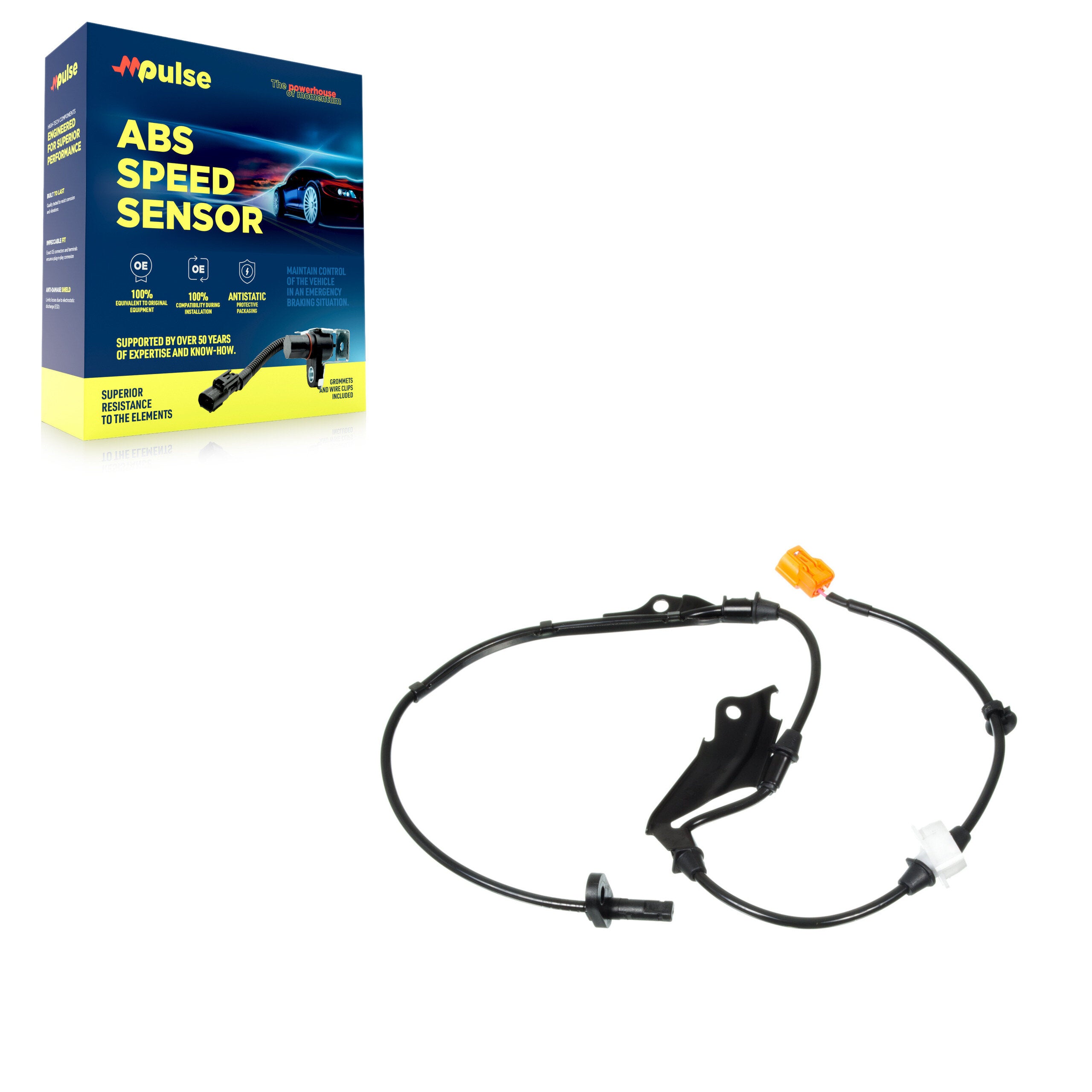 Mpulse SEN-2ABS0188 ABS Wheel Speed Sensor for 2003-2008 Acura TSX, Honda Accord - Front Right
