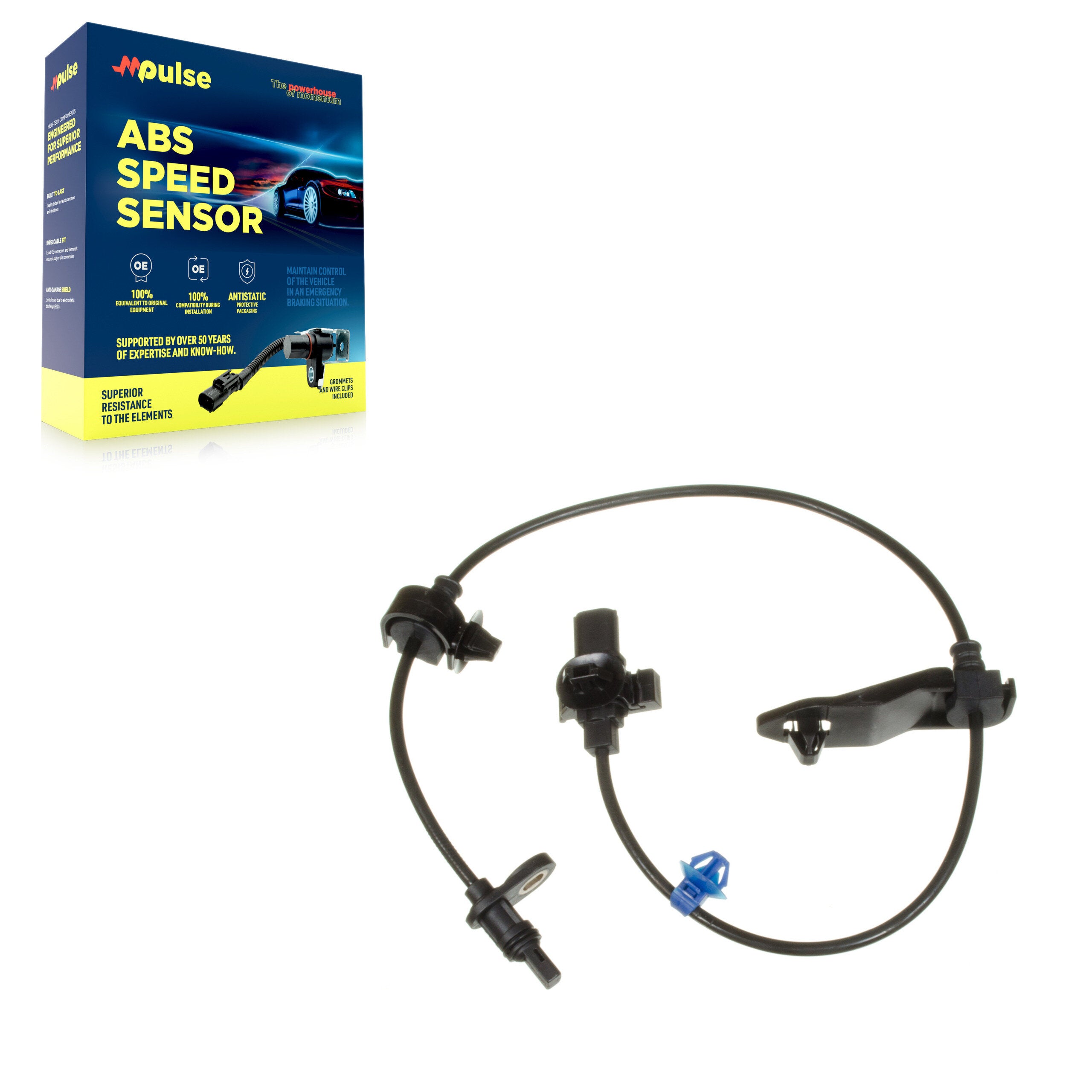 Mpulse SEN-2ABS0195 ABS Wheel Speed Sensor for 2006-2011 Honda Civic - Rear Right