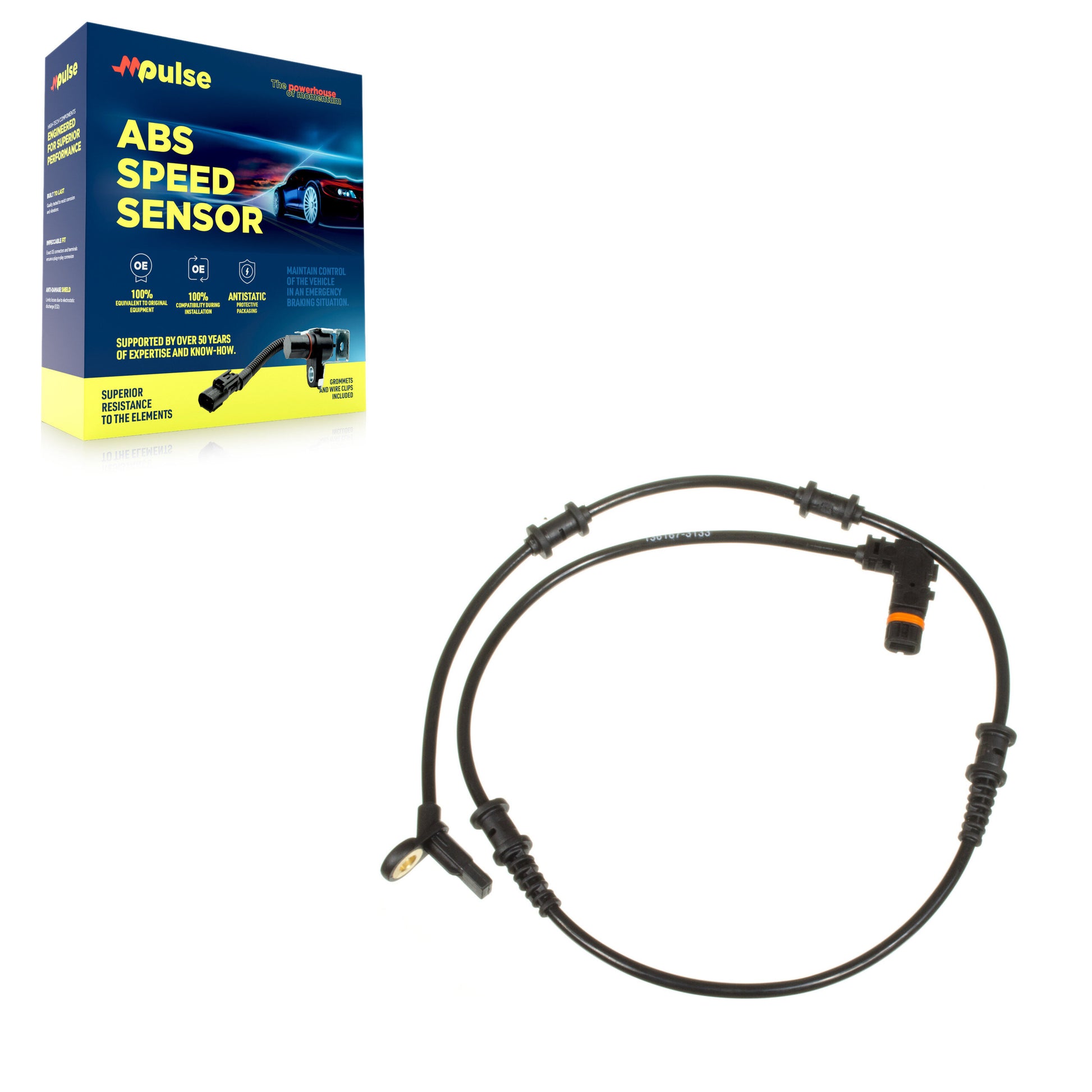 Mpulse SEN-2ABS0196 ABS Wheel Speed Sensor for 2006-2015 Mercedes-Benz GL500, Mercedes-Benz ML500, Mercedes-Benz GL350 - Front, Front Right
