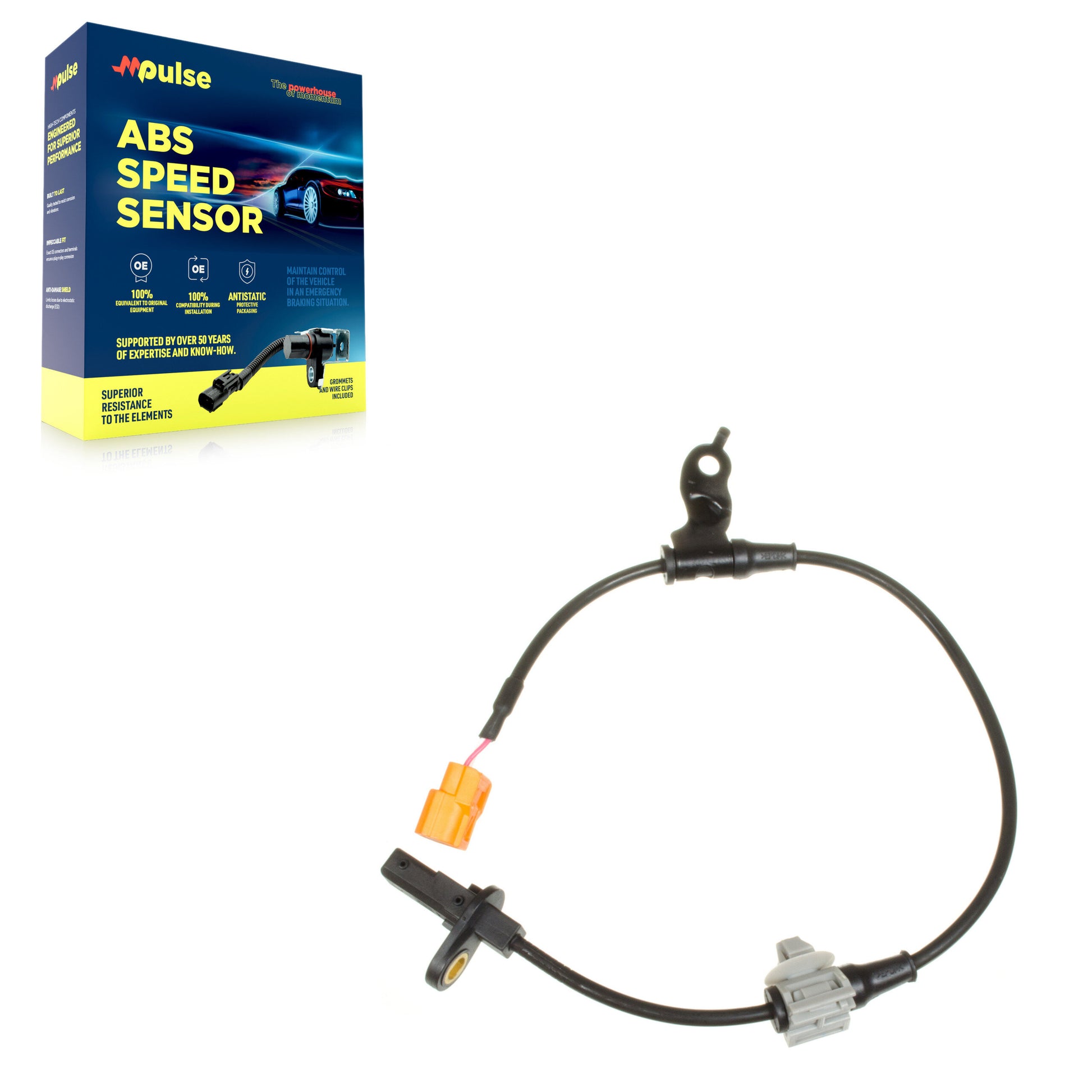 Mpulse SEN-2ABS0199 ABS Wheel Speed Sensor for 2003-2007 Honda Accord - Rear Left