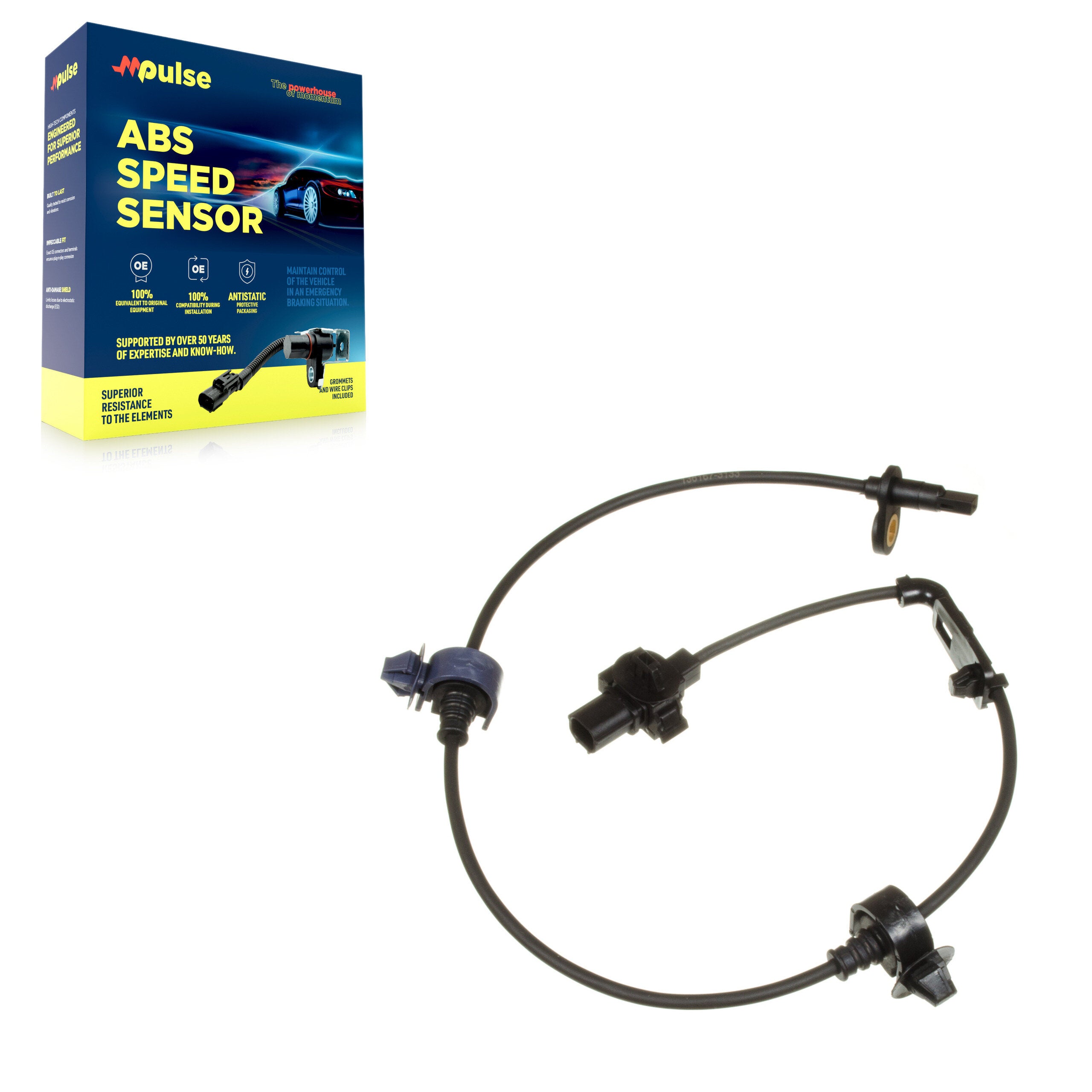 Mpulse SEN-2ABS0201 ABS Wheel Speed Sensor for 2006-2011 Honda Civic - Front Left