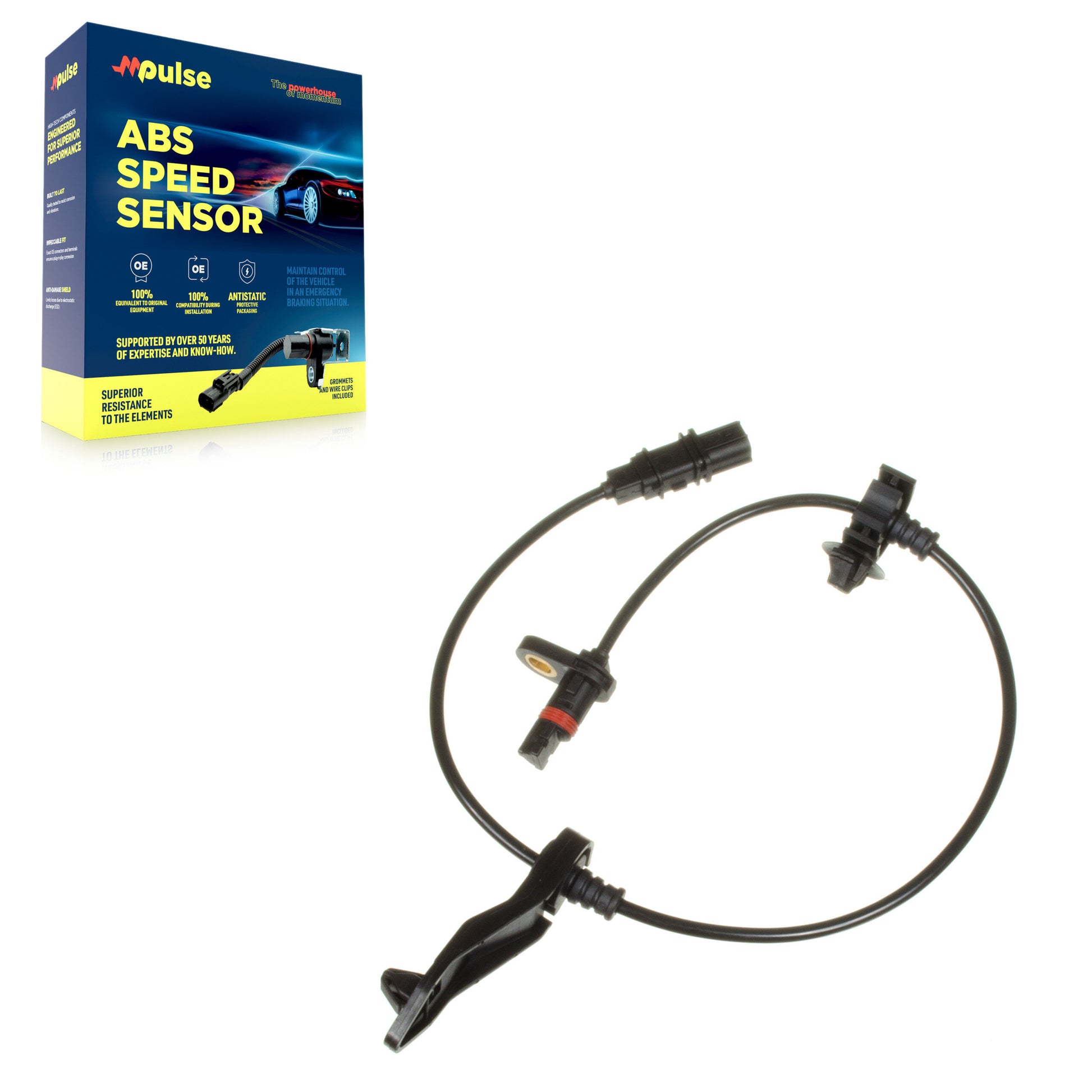 Mpulse SEN-2ABS0207 ABS Wheel Speed Sensor for 2006-2011 Honda Civic - Rear Left
