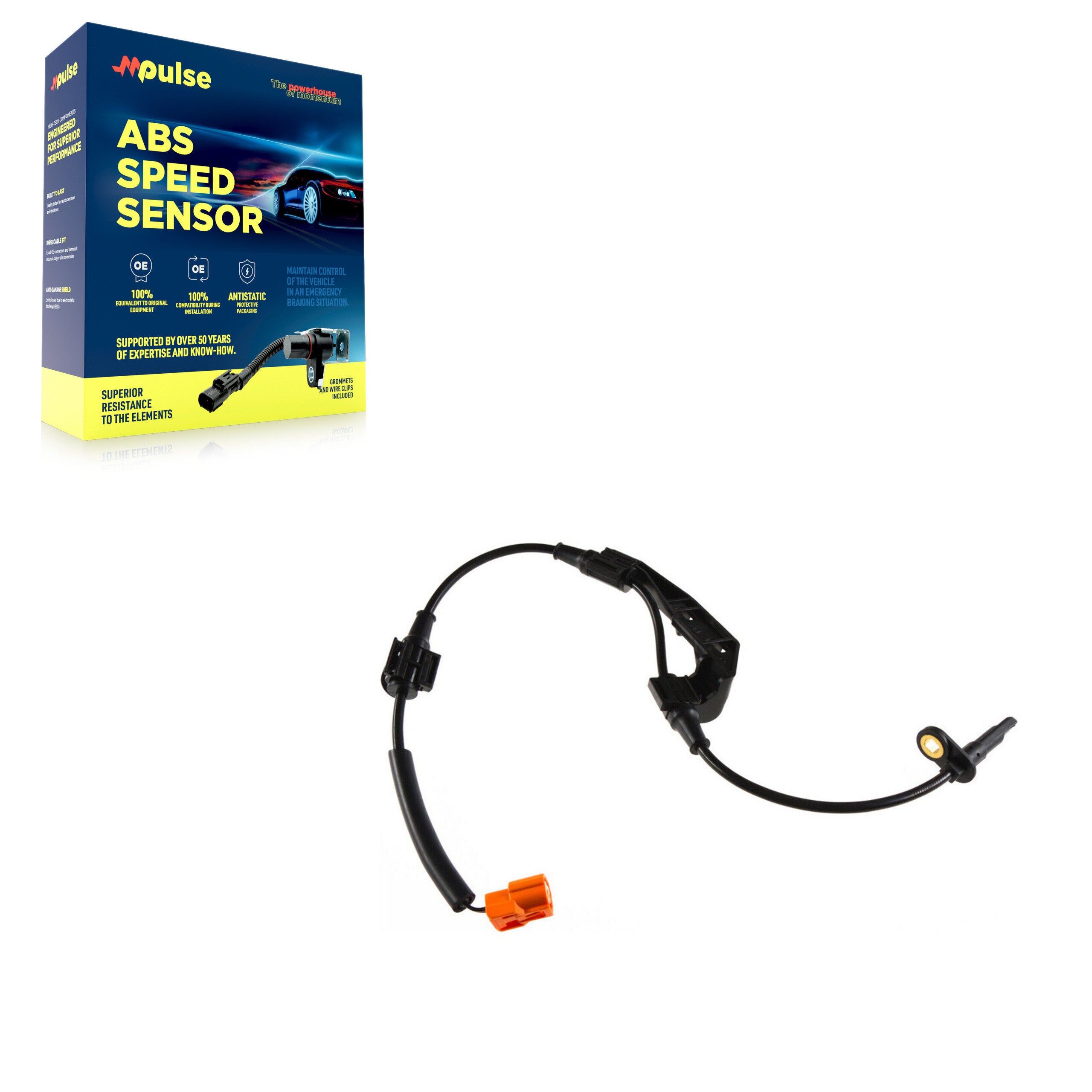Mpulse SEN-2ABS0210 ABS Wheel Speed Sensor for 2002-2006 Honda CR-V - Rear Right