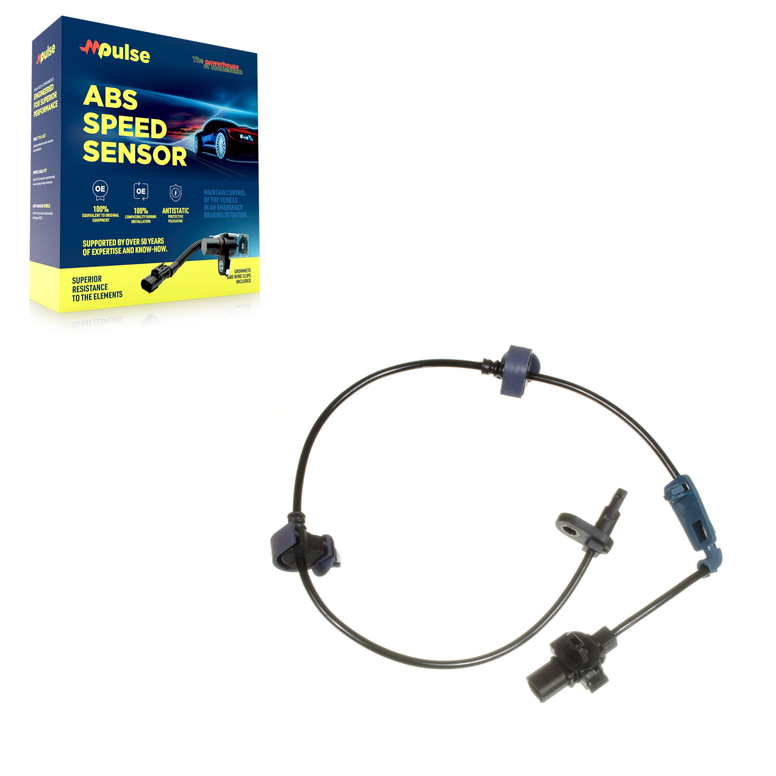 Mpulse SEN-2ABS0212 ABS Wheel Speed Sensor for 2006-2011 Honda Civic - Front Right