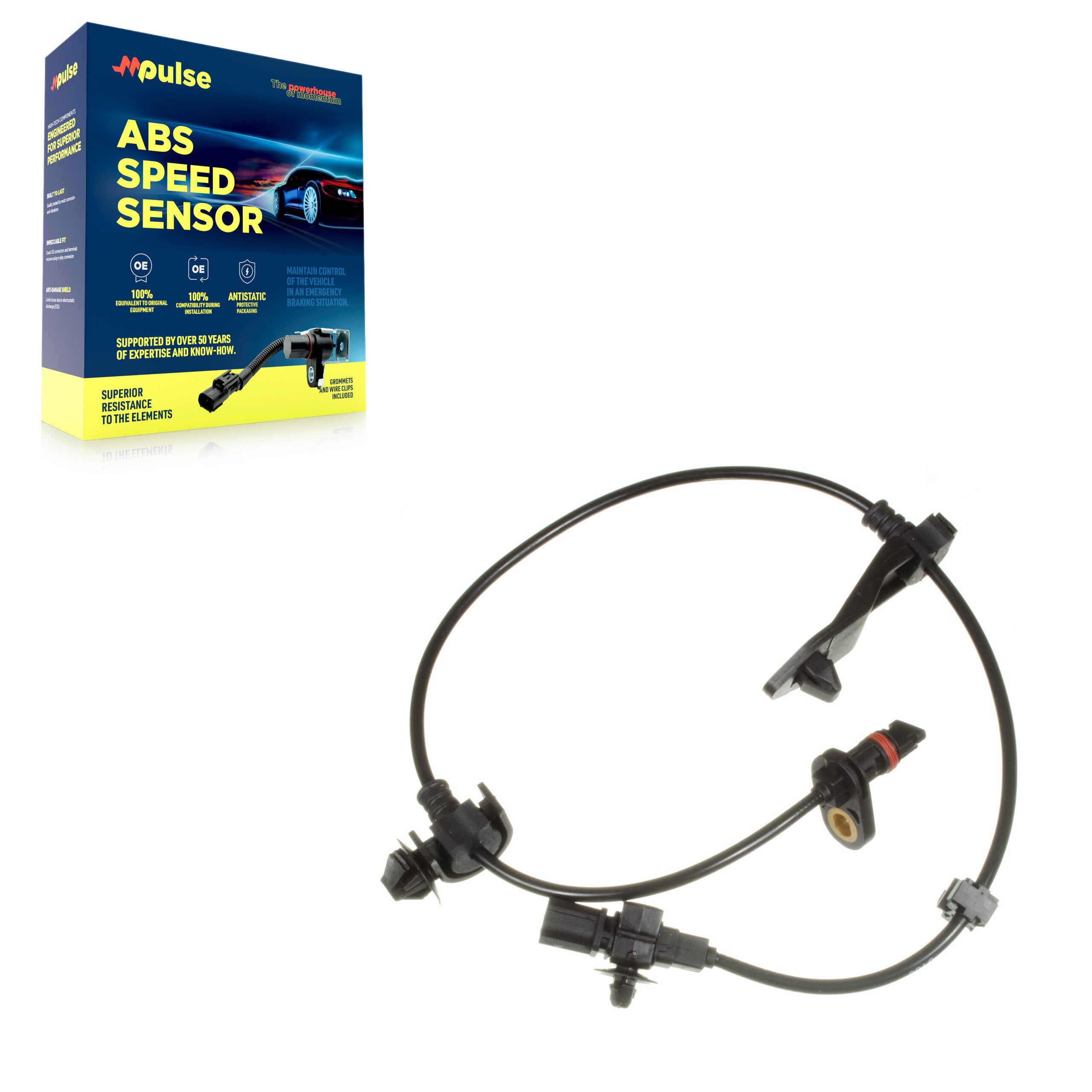 Mpulse SEN-2ABS0214 ABS Wheel Speed Sensor for 2006-2011 Honda Civic - Rear Right
