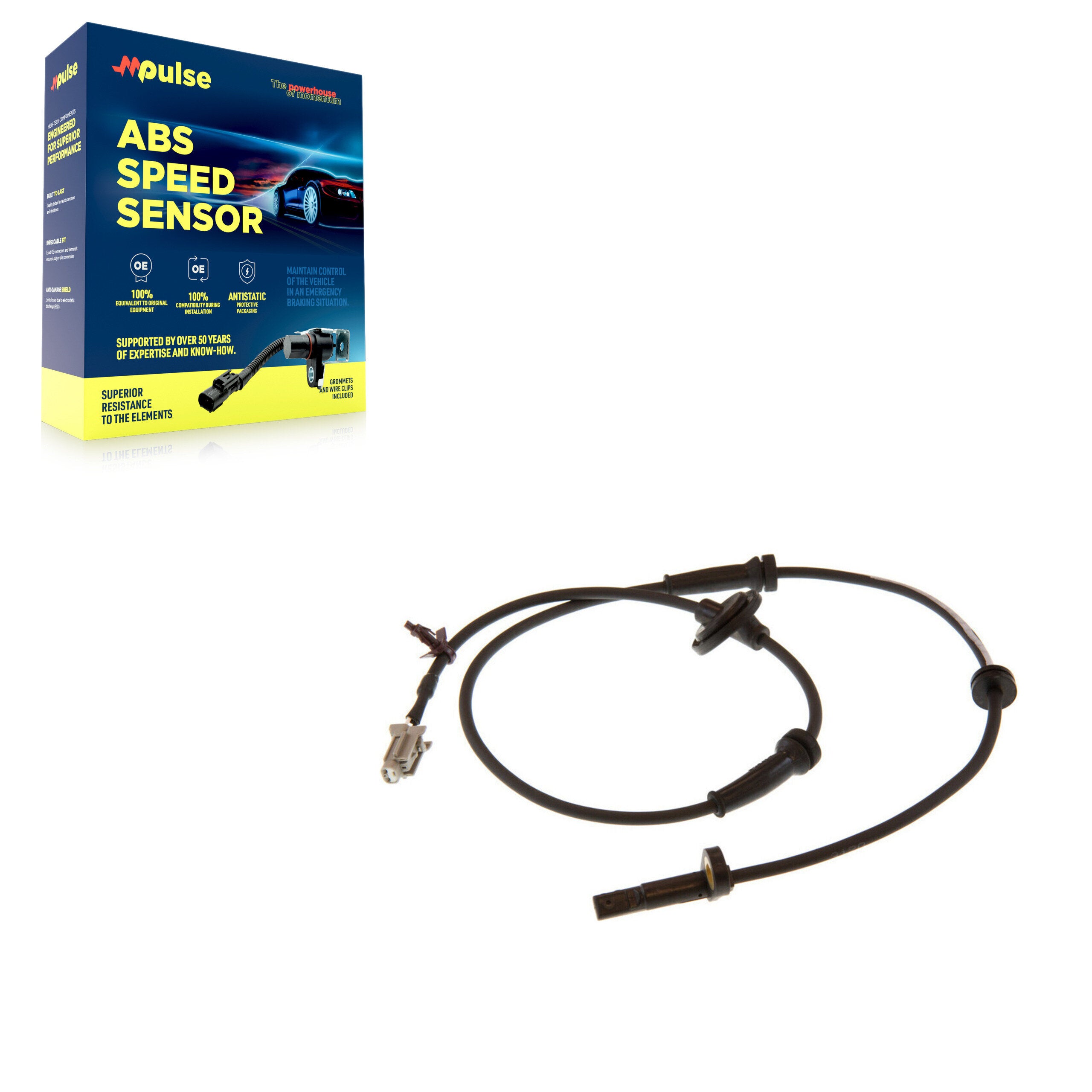 Mpulse SEN-2ABS0225 ABS Wheel Speed Sensor for 2003-2009 Nissan Murano, Nissan Quest - Front Right