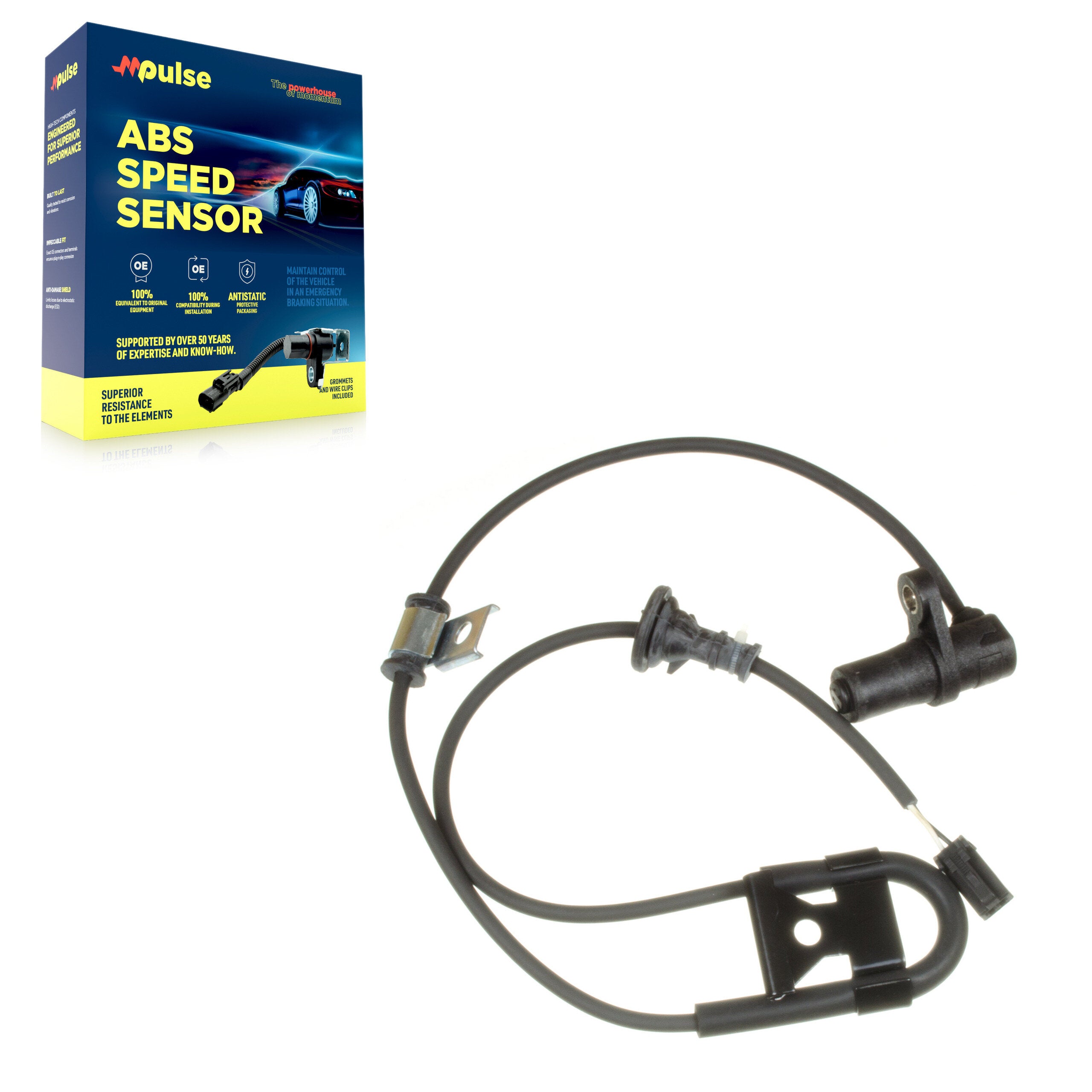 Mpulse SEN-2ABS0228 ABS Wheel Speed Sensor for 2003-2009 Lexus RX350, Lexus RX400h, Toyota Highlander - Rear Left