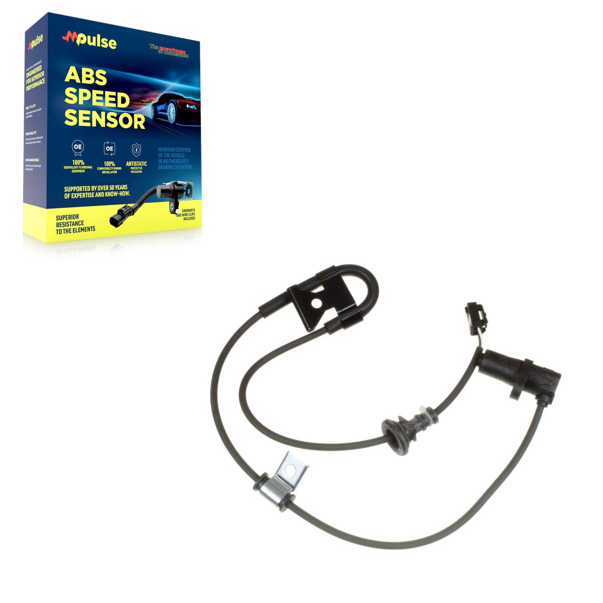 Mpulse SEN-2ABS0237 ABS Wheel Speed Sensor for 2003-2009 Lexus RX350, Toyota Highlander, Lexus RX400h - Rear Right