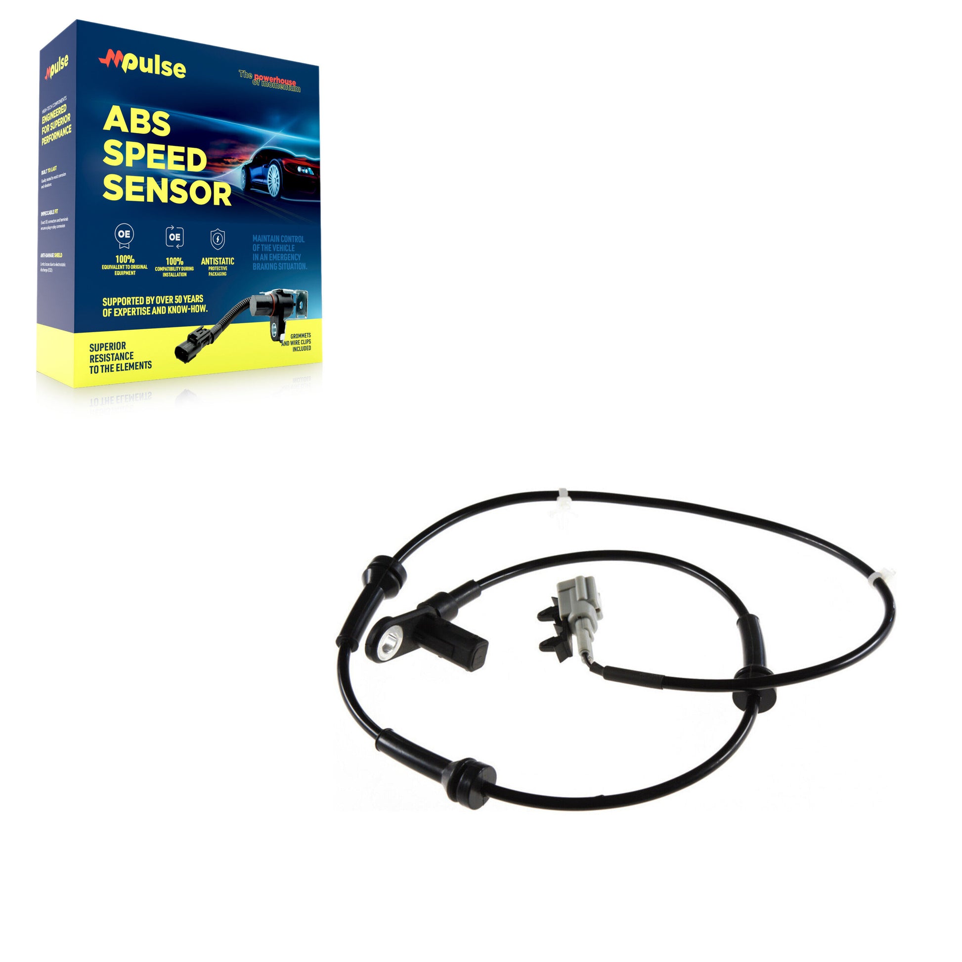 Mpulse SEN-2ABS0258 ABS Wheel Speed Sensor for 2004-2009 Nissan Quest - Rear Right