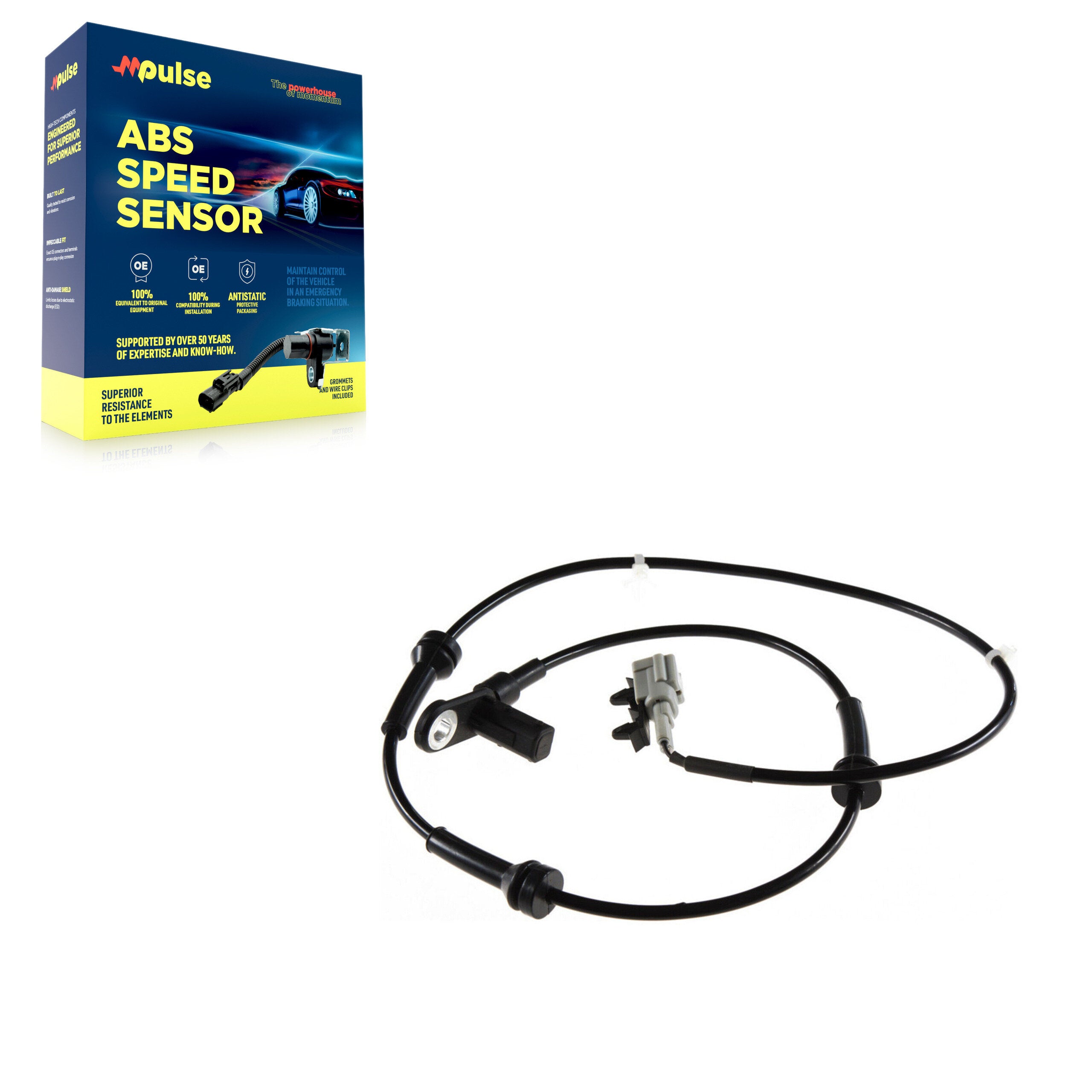 Mpulse SEN-2ABS0258 ABS Wheel Speed Sensor for 2004-2009 Nissan Quest - Rear Right