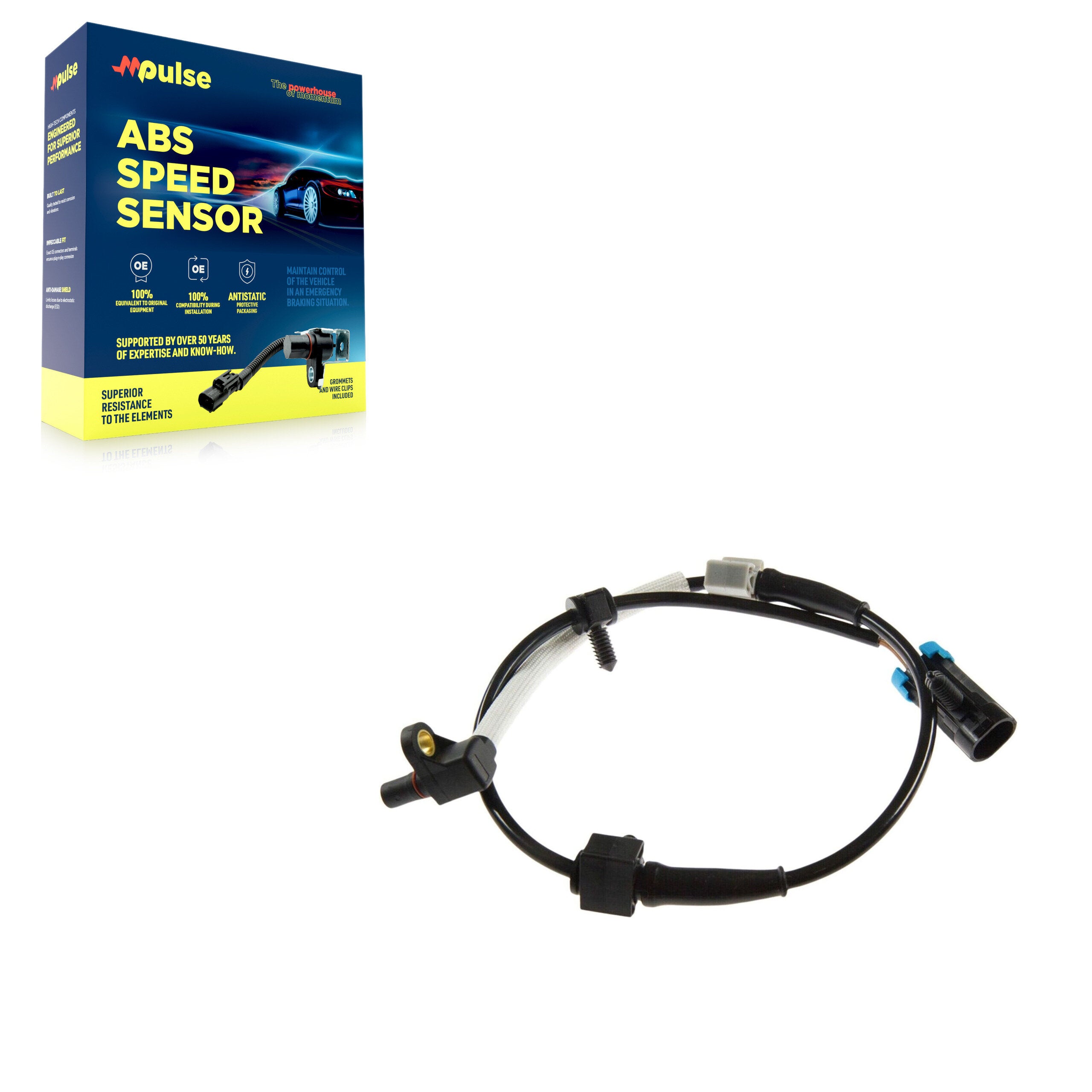 Mpulse SEN-2ABS0286 ABS Wheel Speed Sensor for 1999-2007 Chevrolet Silverado 1500, Chevrolet Silverado 1500 Classic, Chevrolet Silverado 1500 HD Classic - Front, Front Right