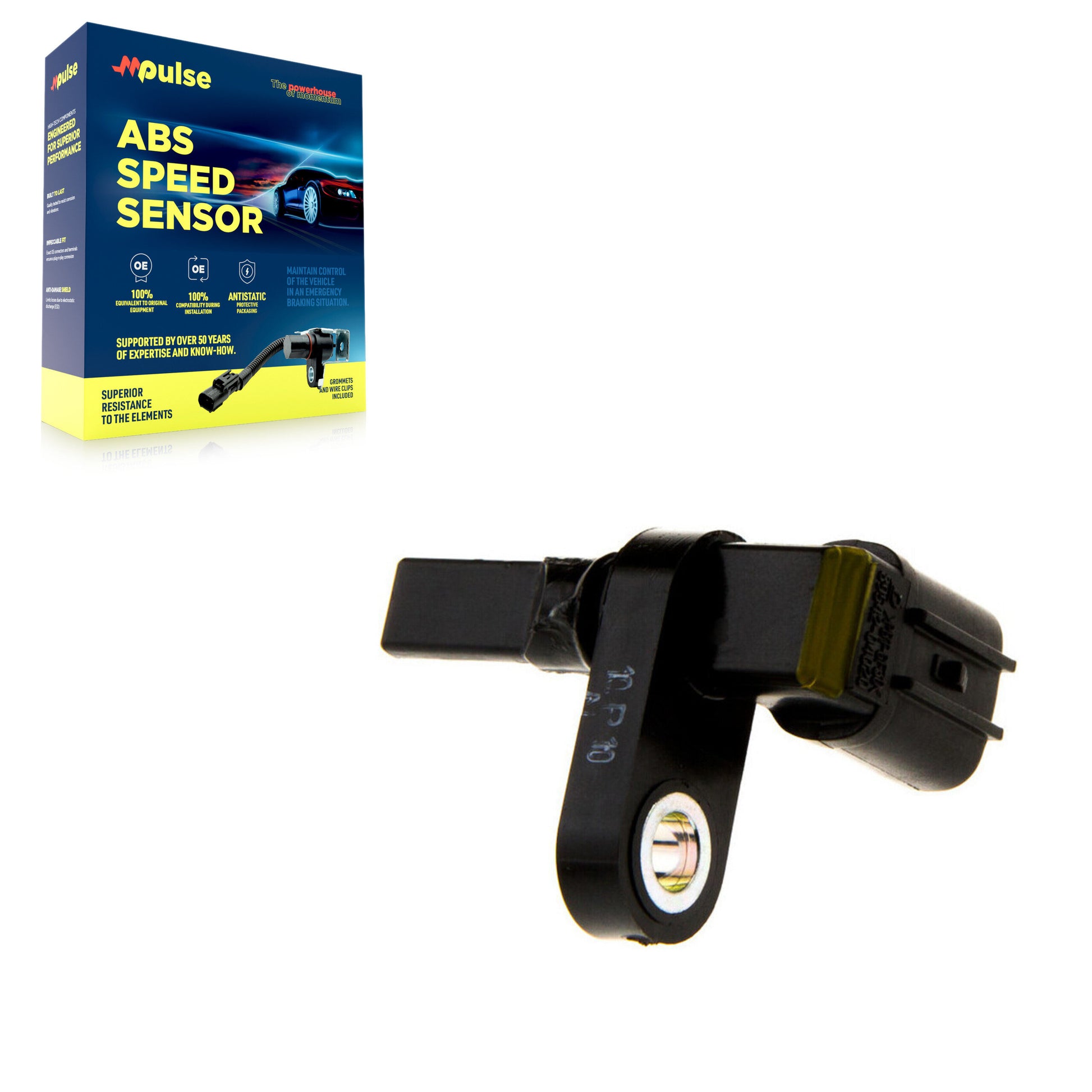 Mpulse SEN-2ABS0293 ABS Wheel Speed Sensor for 2003-2025 Toyota Tacoma, Lexus GX460, Lexus LX600 - Rear Right