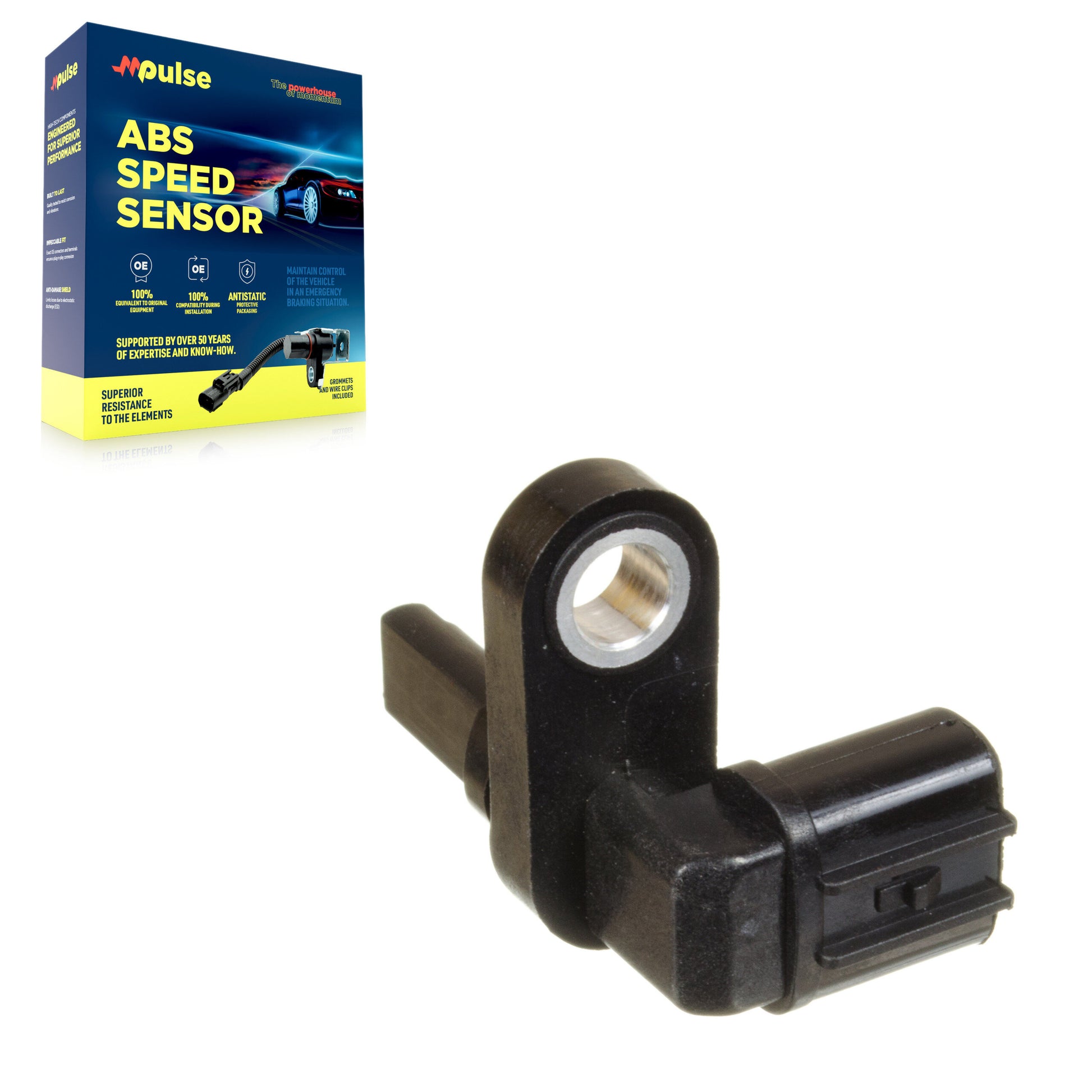 Mpulse SEN-2ABS0298 ABS Wheel Speed Sensor for 2003-2025 Toyota Tacoma, Lexus GX460, Lexus LX600 - Rear Left