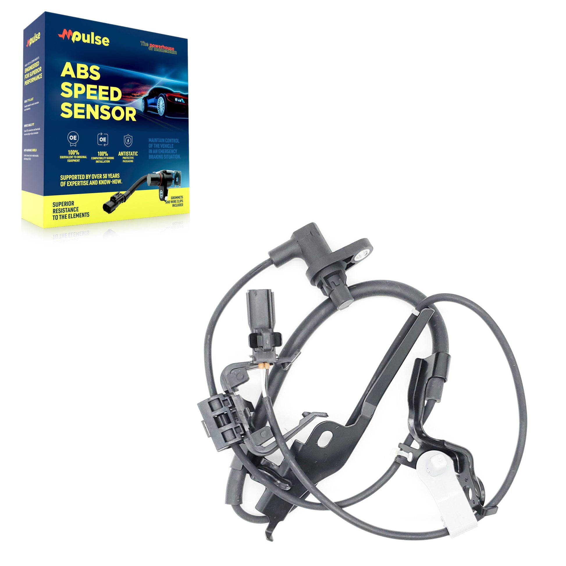 Mpulse SEN-2ABS0301 ABS Wheel Speed Sensor for 2008-2019 Toyota Highlander, Lexus RX350, Lexus RX450h - Front Left