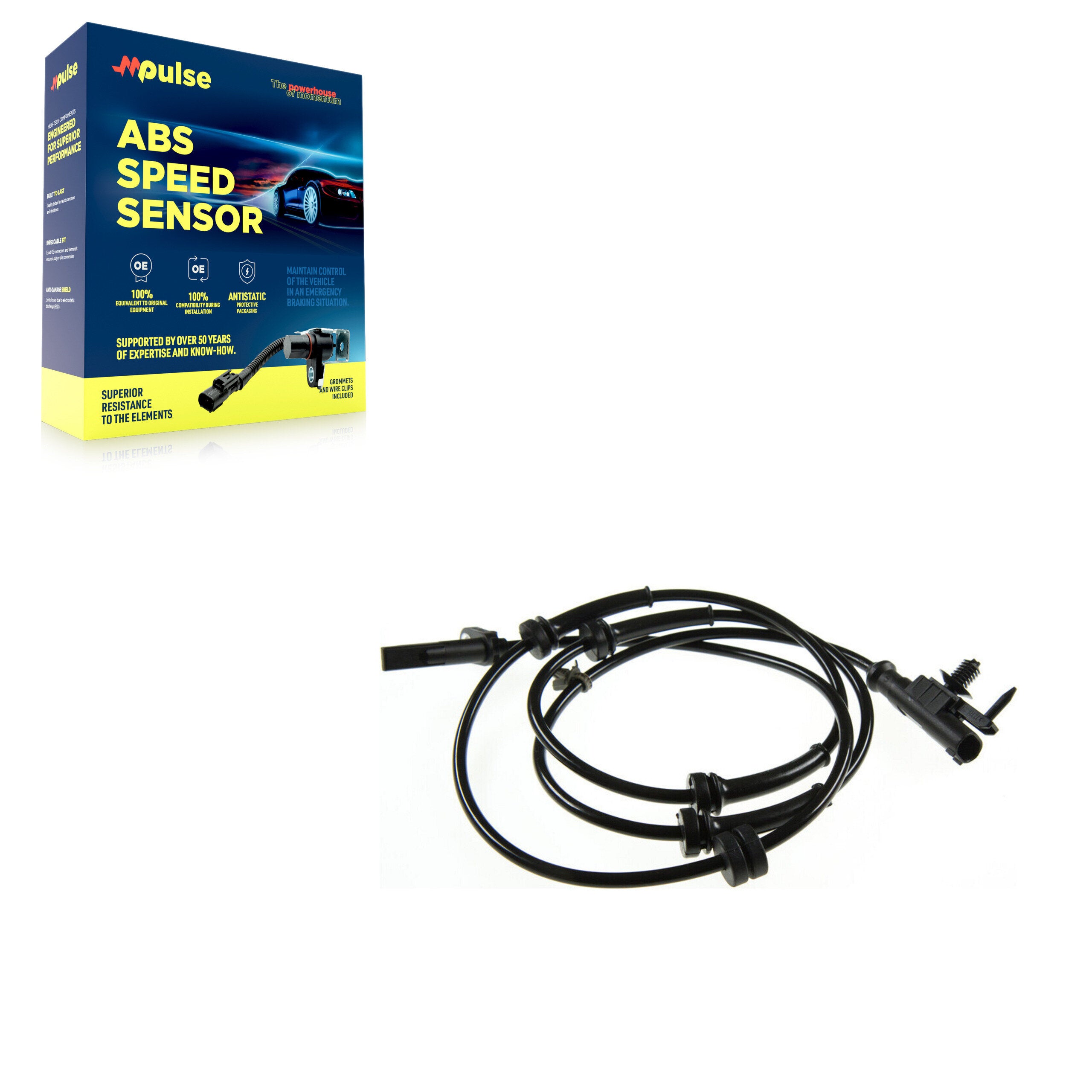 Mpulse SEN-2ABS0334 ABS Wheel Speed Sensor for 2008-2015 INFINITI Q60, INFINITI EX35, INFINITI G37 - Front