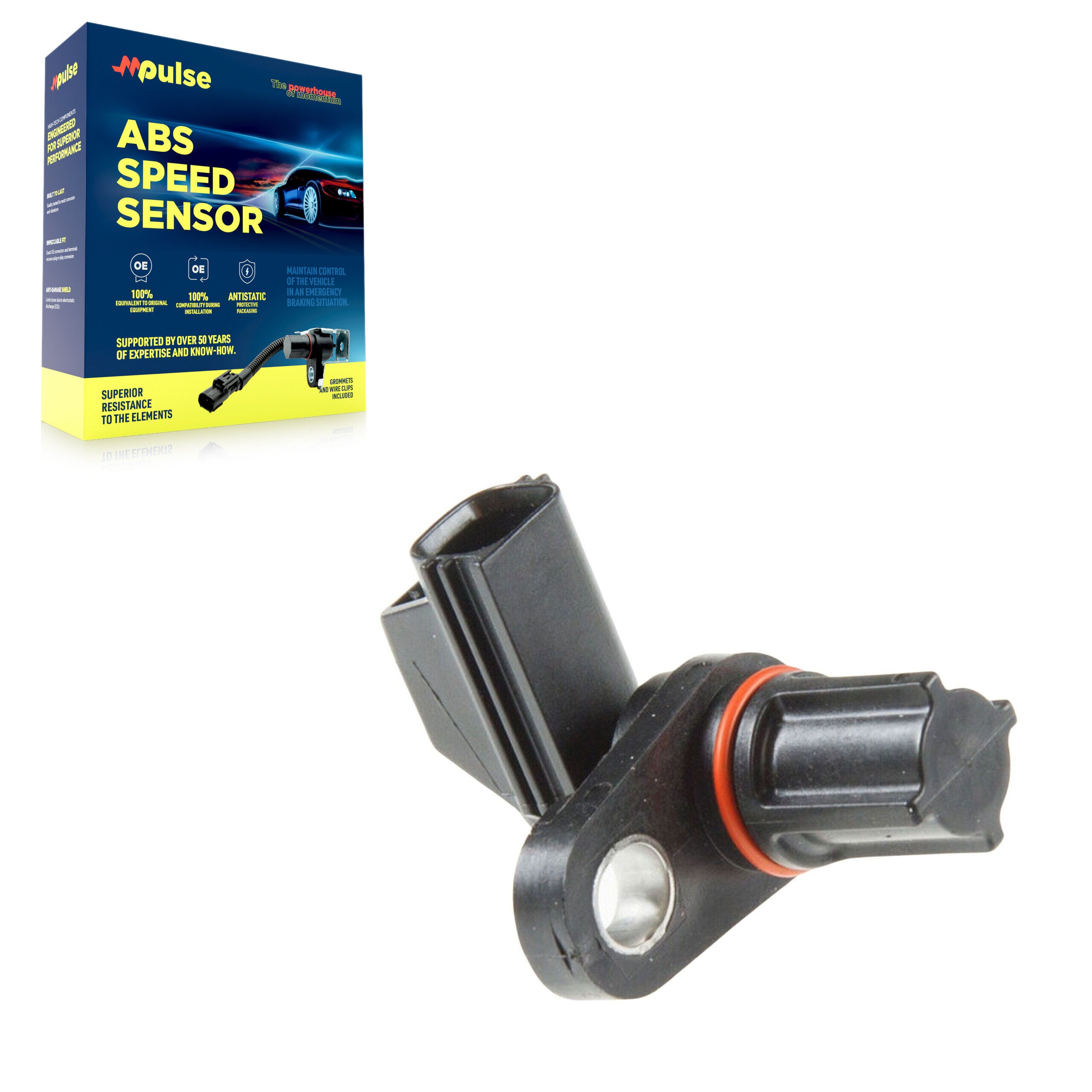Mpulse SEN-2ABS0341 ABS Wheel Speed Sensor for 2004-2018 Ram 4500, Ram 5500, Dodge Dakota - Rear, Rear Center