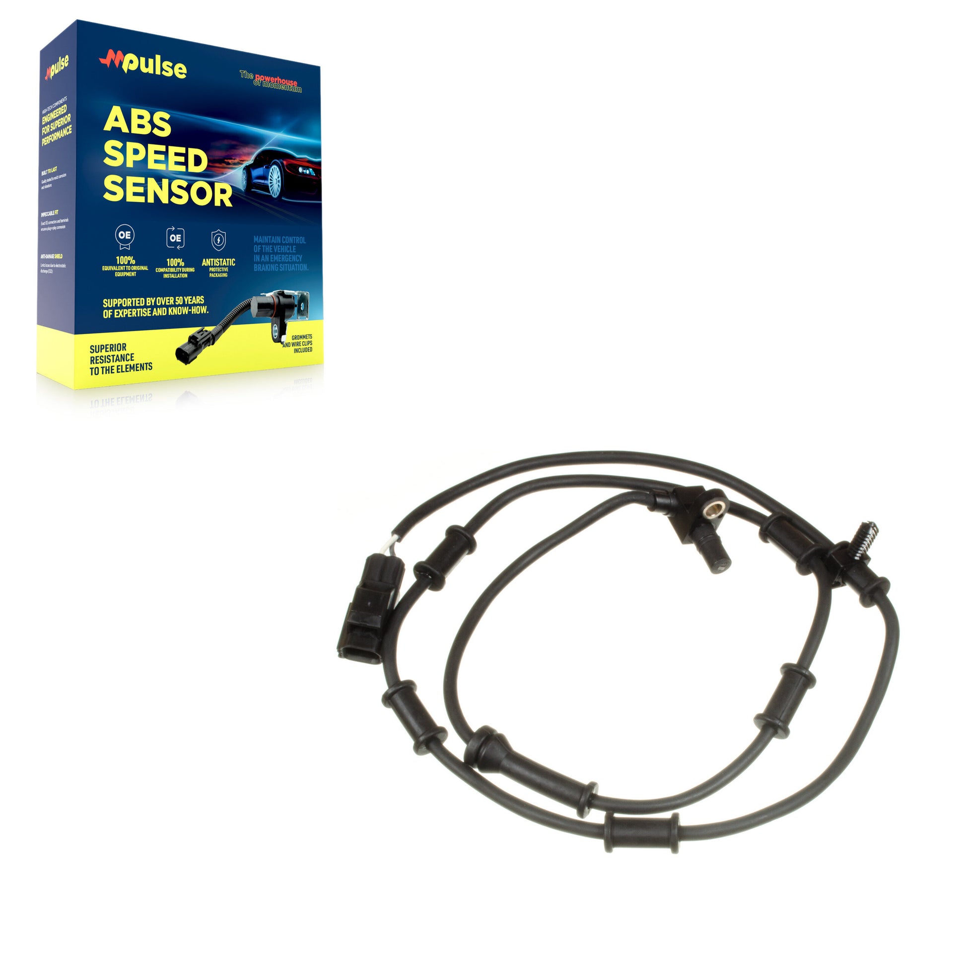 Mpulse SEN-2ABS0345 ABS Wheel Speed Sensor for 2003-2005 Dodge Ram 2500, Dodge Ram 3500 - Front