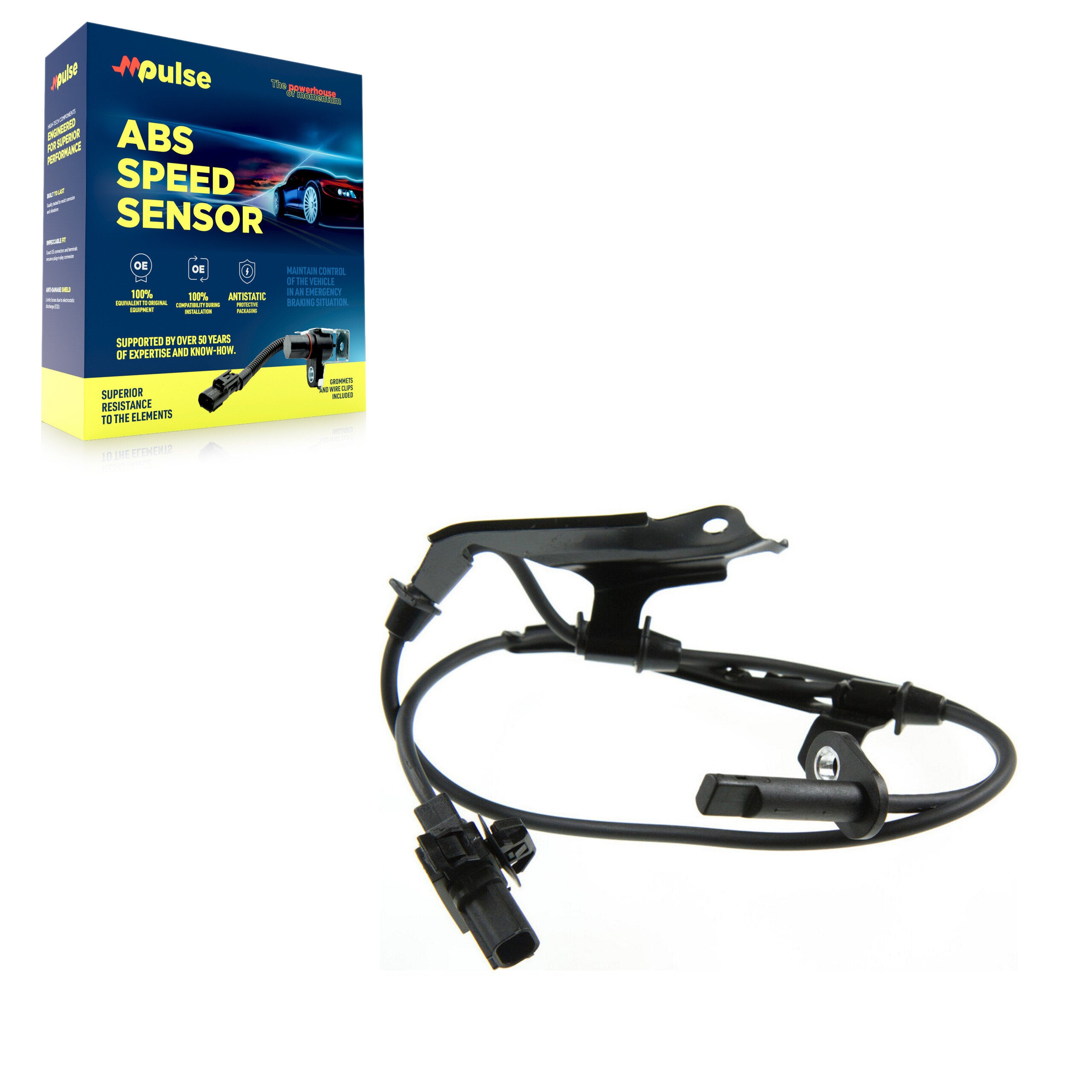 Mpulse SEN-2ABS0357 ABS Wheel Speed Sensor for 2007-2015 Acura ZDX, Honda Pilot, Acura MDX - Front Left