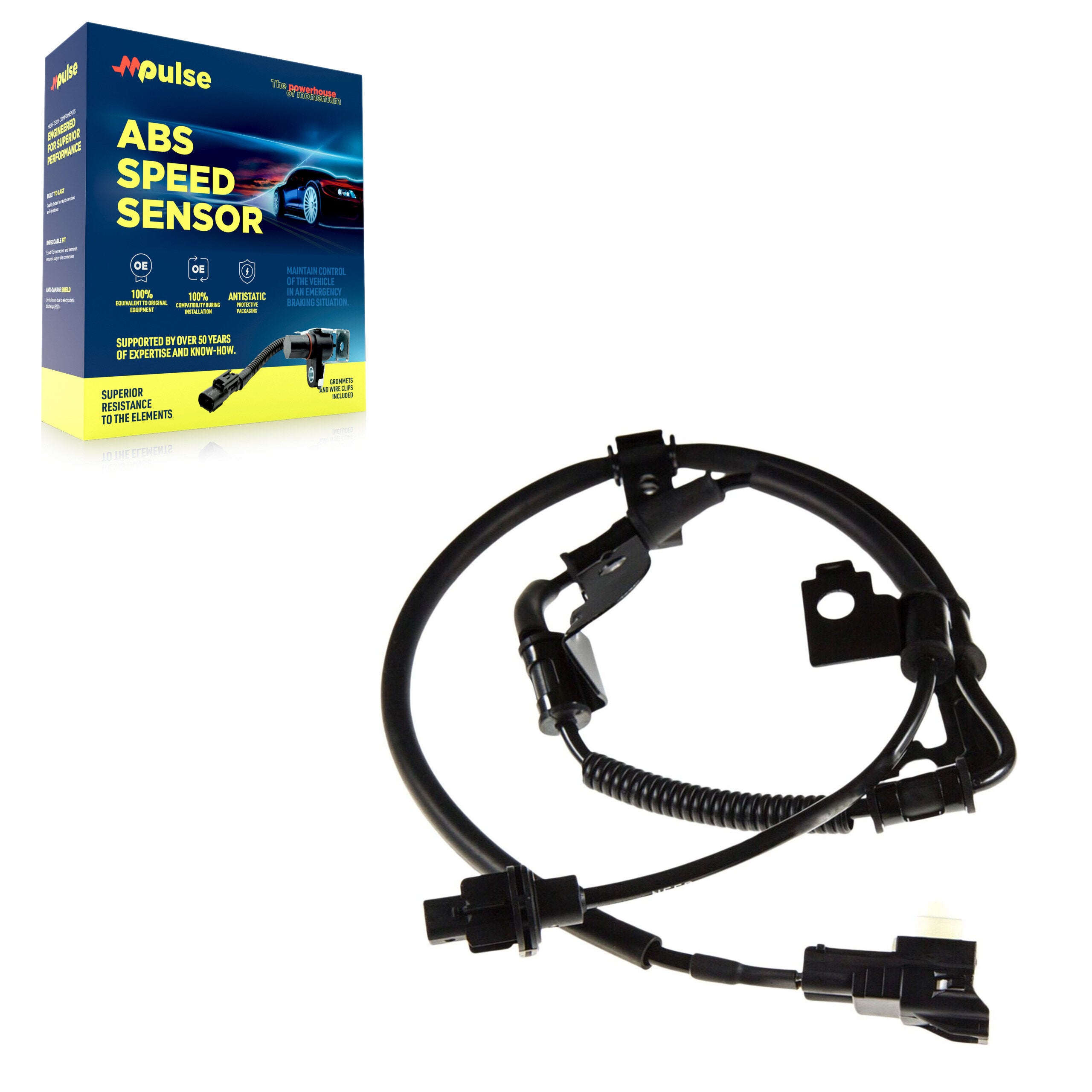 Mpulse SEN-2ABS0368 ABS Wheel Speed Sensor for 2005-2011 Hyundai Sonata, Hyundai Azera - Front Right