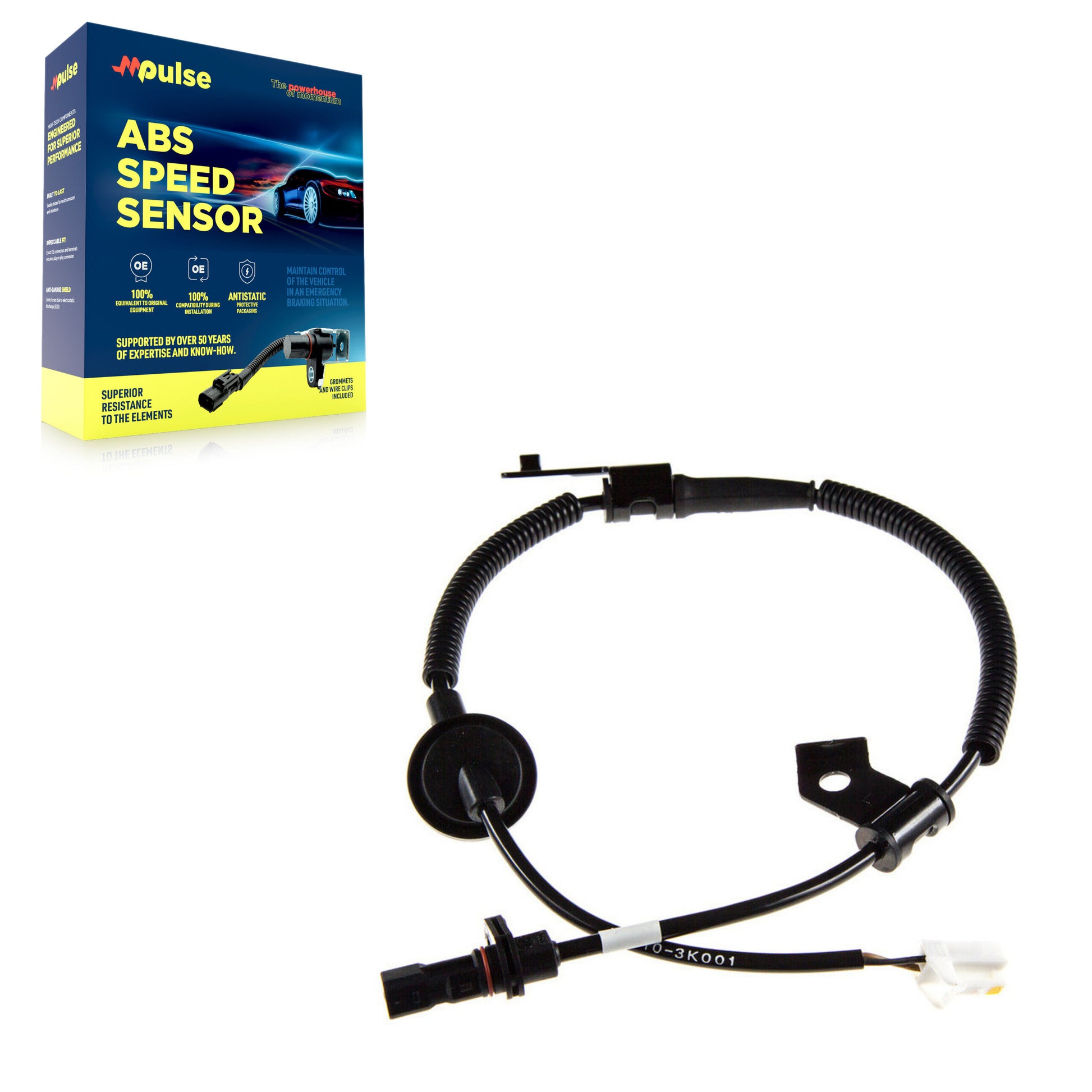 Mpulse SEN-2ABS0373 ABS Wheel Speed Sensor for 2006-2011 Hyundai Sonata, Hyundai Azera - Rear Left