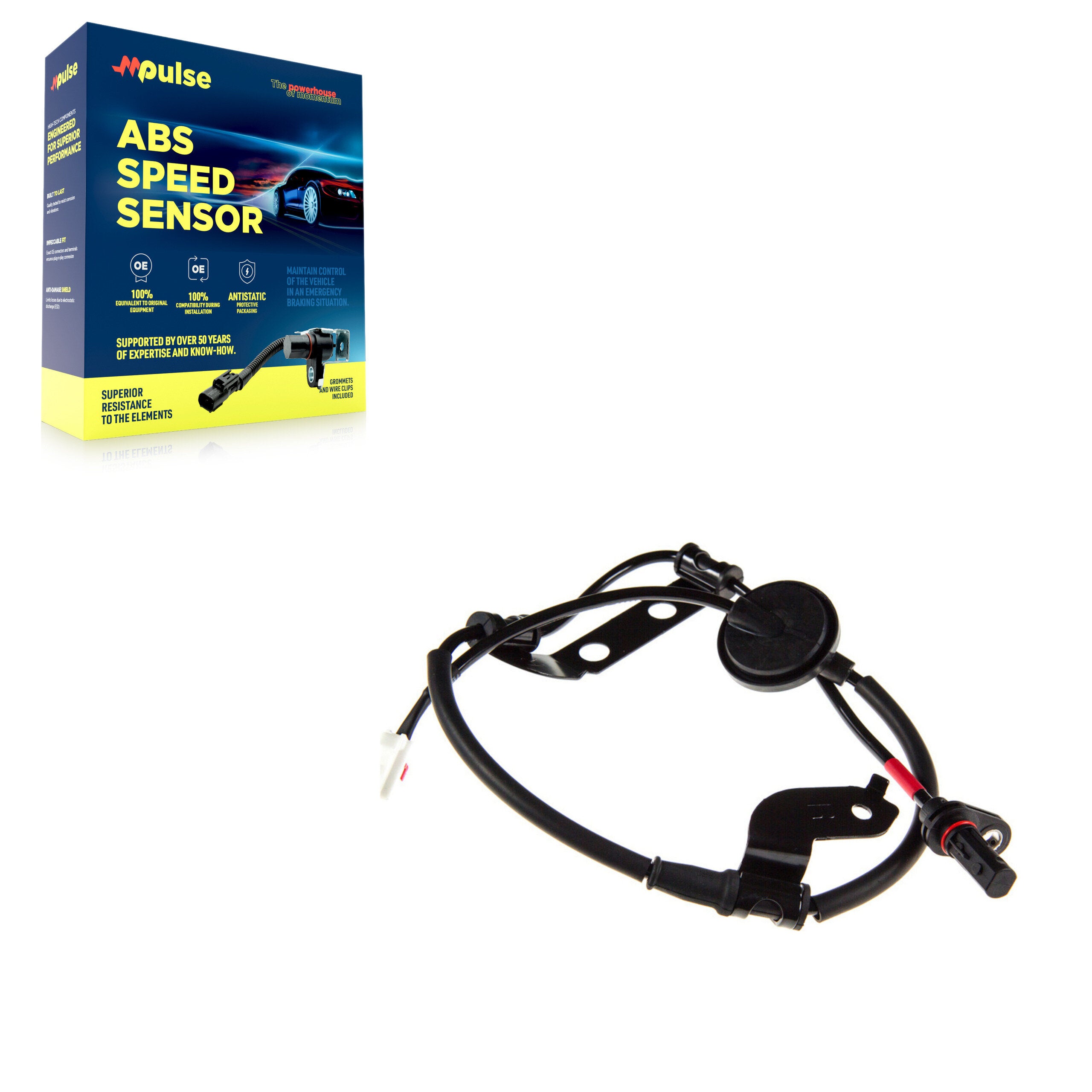 Mpulse SEN-2ABS0374 ABS Wheel Speed Sensor for 2007-2012 Hyundai Elantra - Rear Right