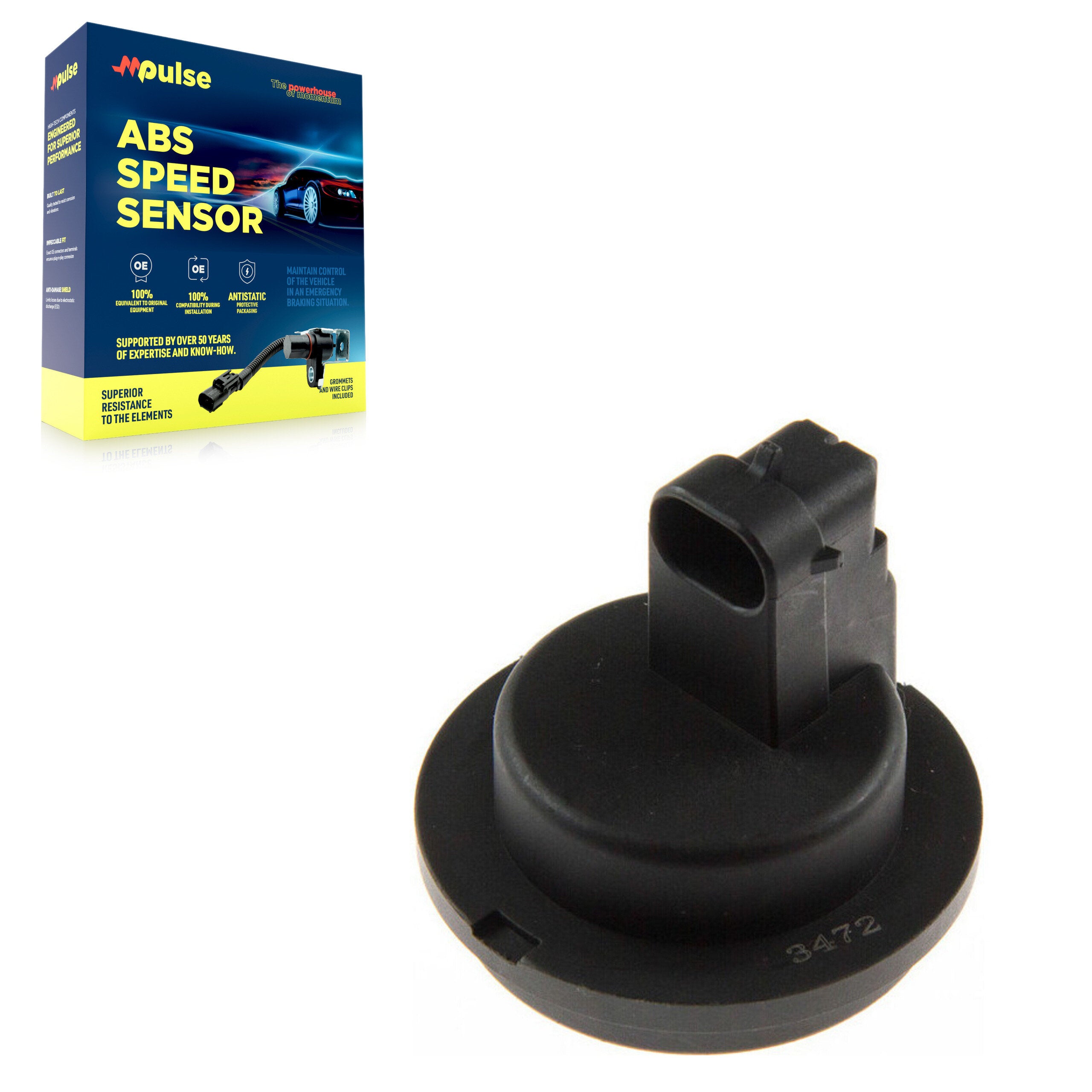 Mpulse SEN-2ABS0382 ABS Wheel Speed Sensor for 2001-2010 Cadillac DTS, Cadillac Seville - Rear