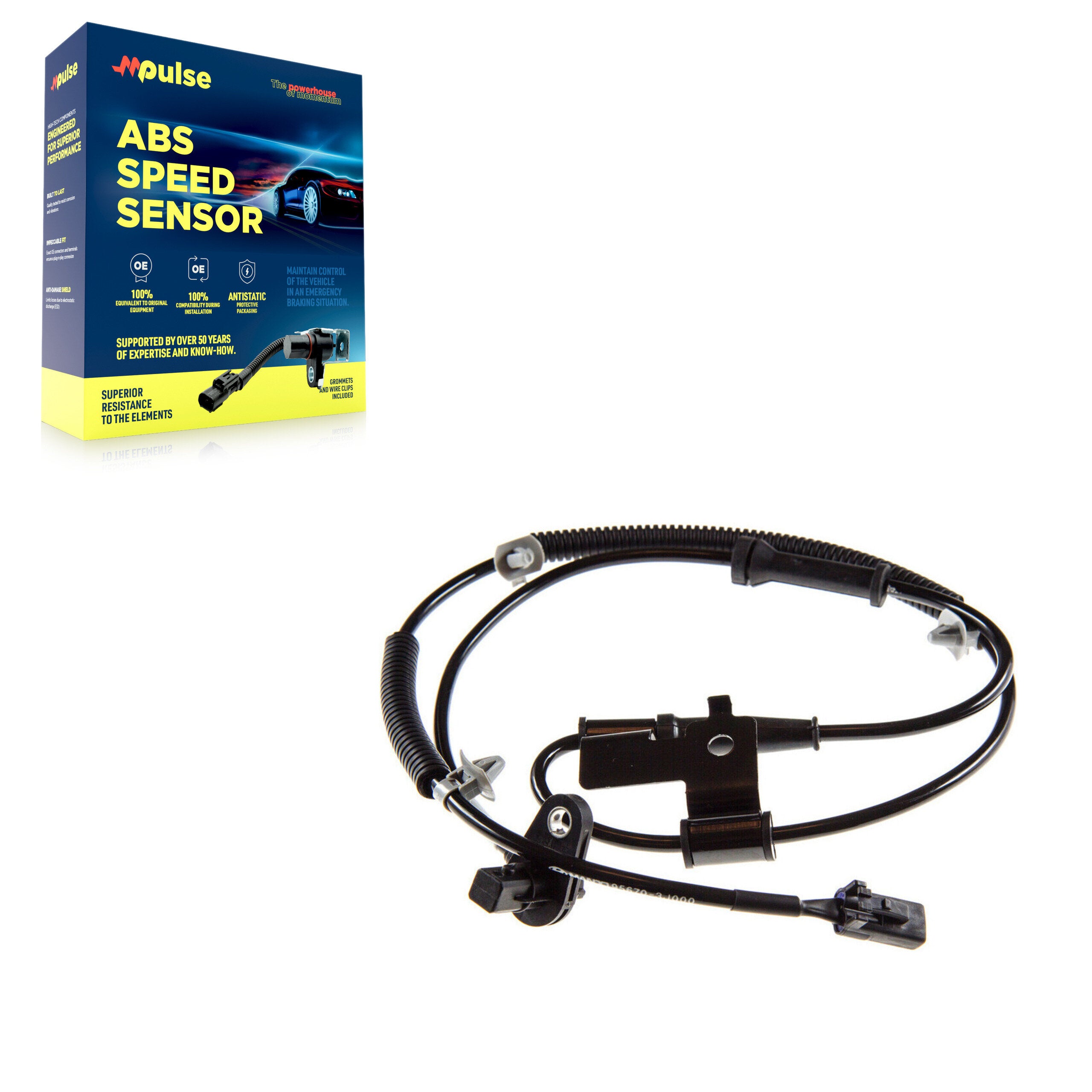 Mpulse SEN-2ABS0384 ABS Wheel Speed Sensor for 2007-2012 Hyundai Veracruz - Front Left
