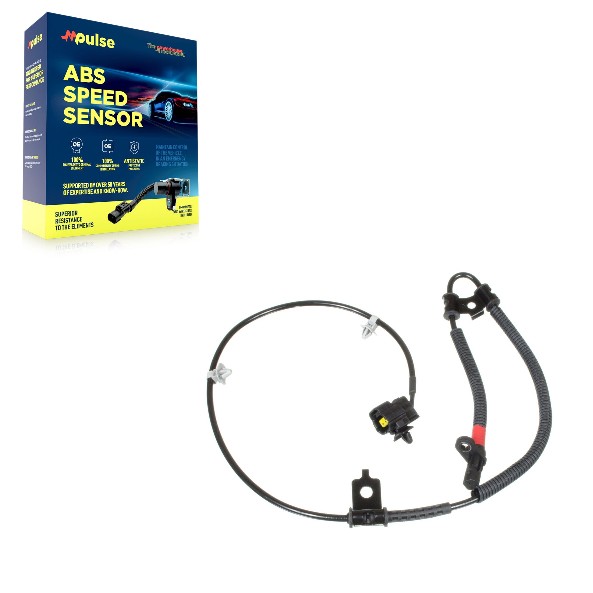 Mpulse SEN-2ABS0385 ABS Wheel Speed Sensor for 2006-2014 Kia Sedona, Hyundai Entourage - Front Right