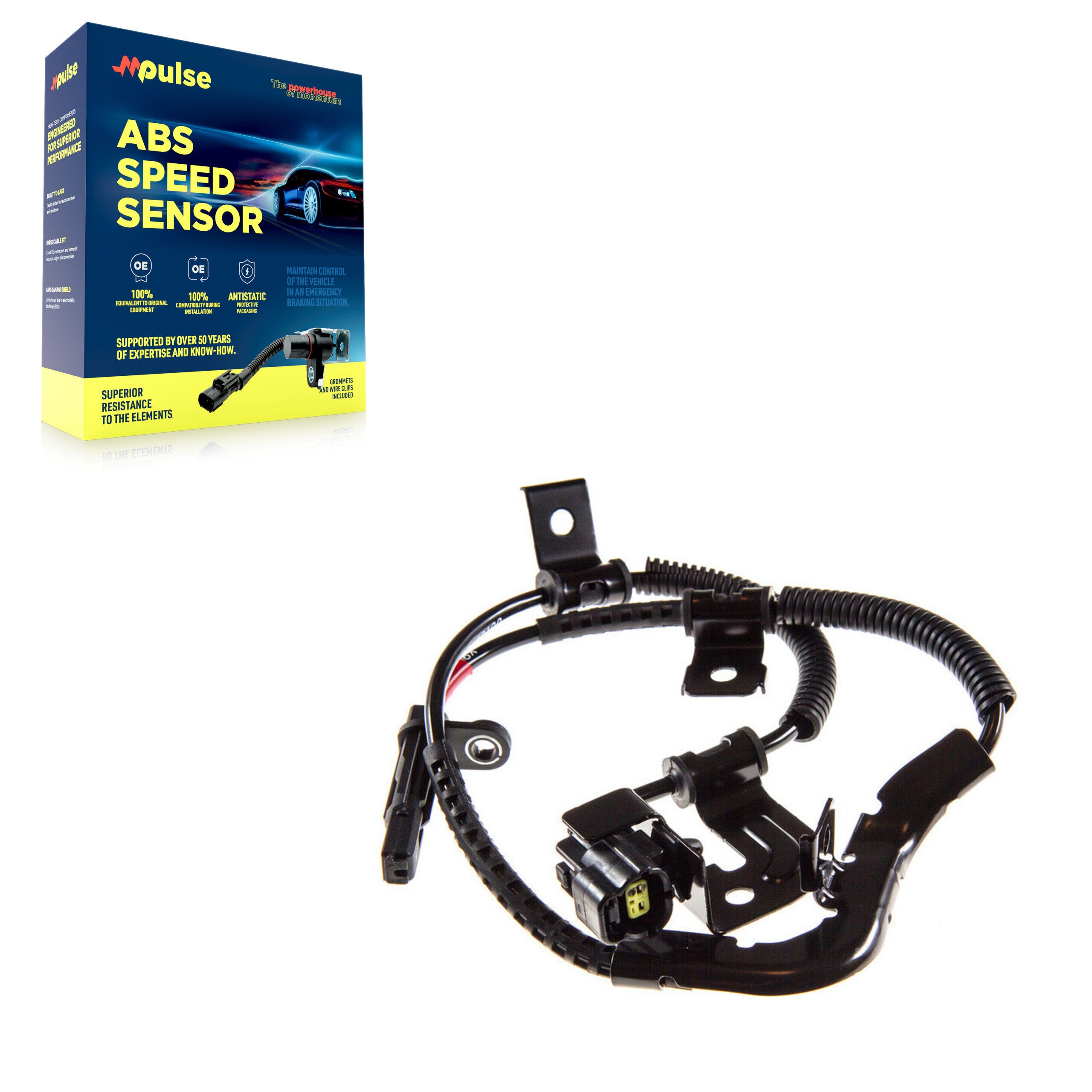 Mpulse SEN-2ABS0393 ABS Wheel Speed Sensor for 2006-2014 Kia Sedona, Hyundai Entourage - Rear Right