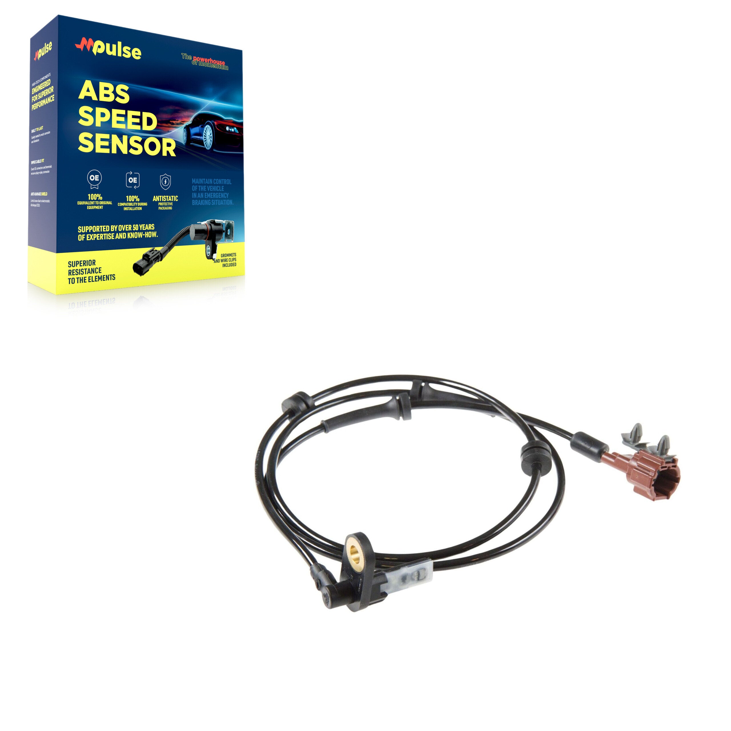 Mpulse SEN-2ABS0424 ABS Wheel Speed Sensor for 2004-2012 Nissan TITAN - Rear Left