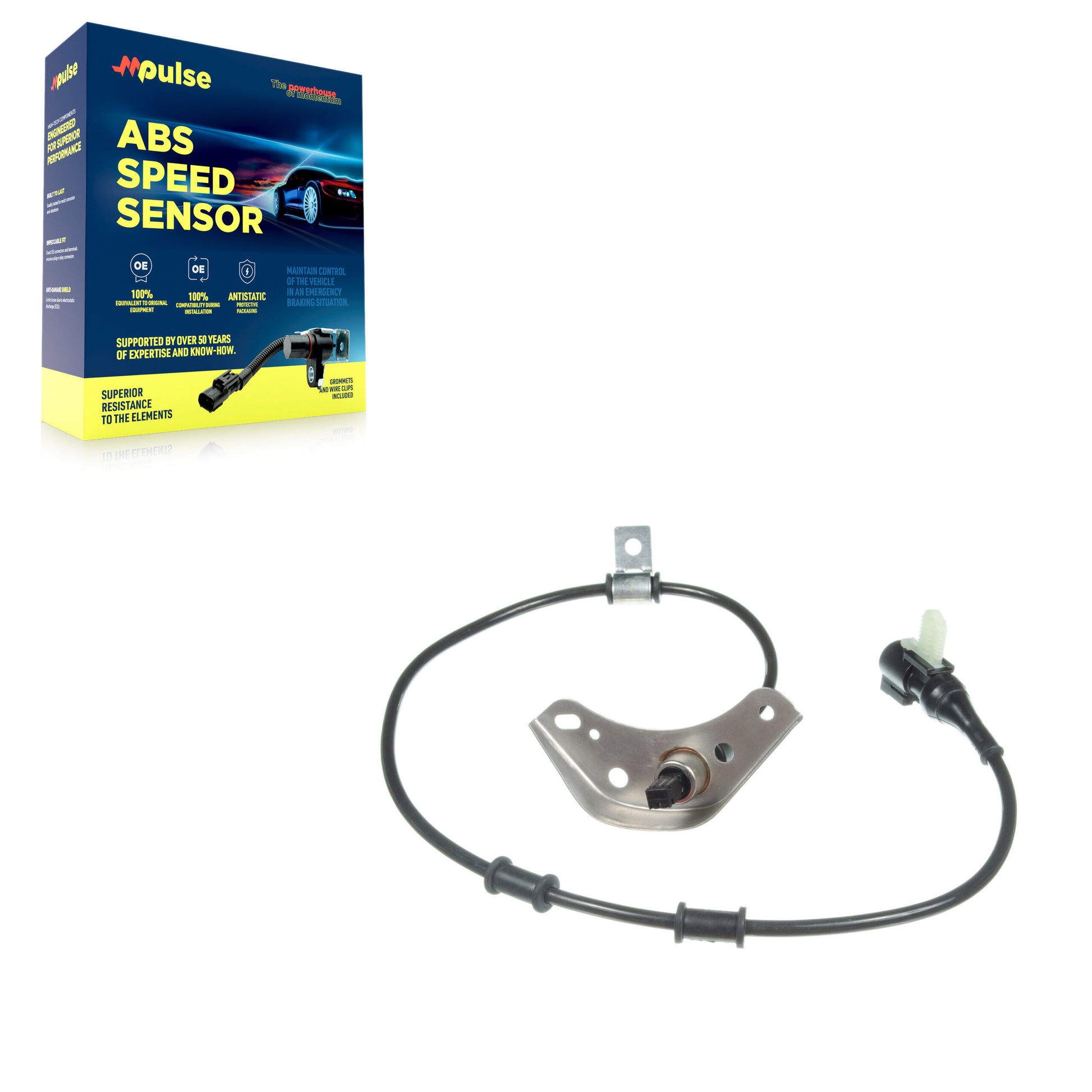 Mpulse SEN-2ABS0428 ABS Wheel Speed Sensor for 2005-2007 Ford E-150, Ford E-250, Ford E-350 Club Wagon - Front Right