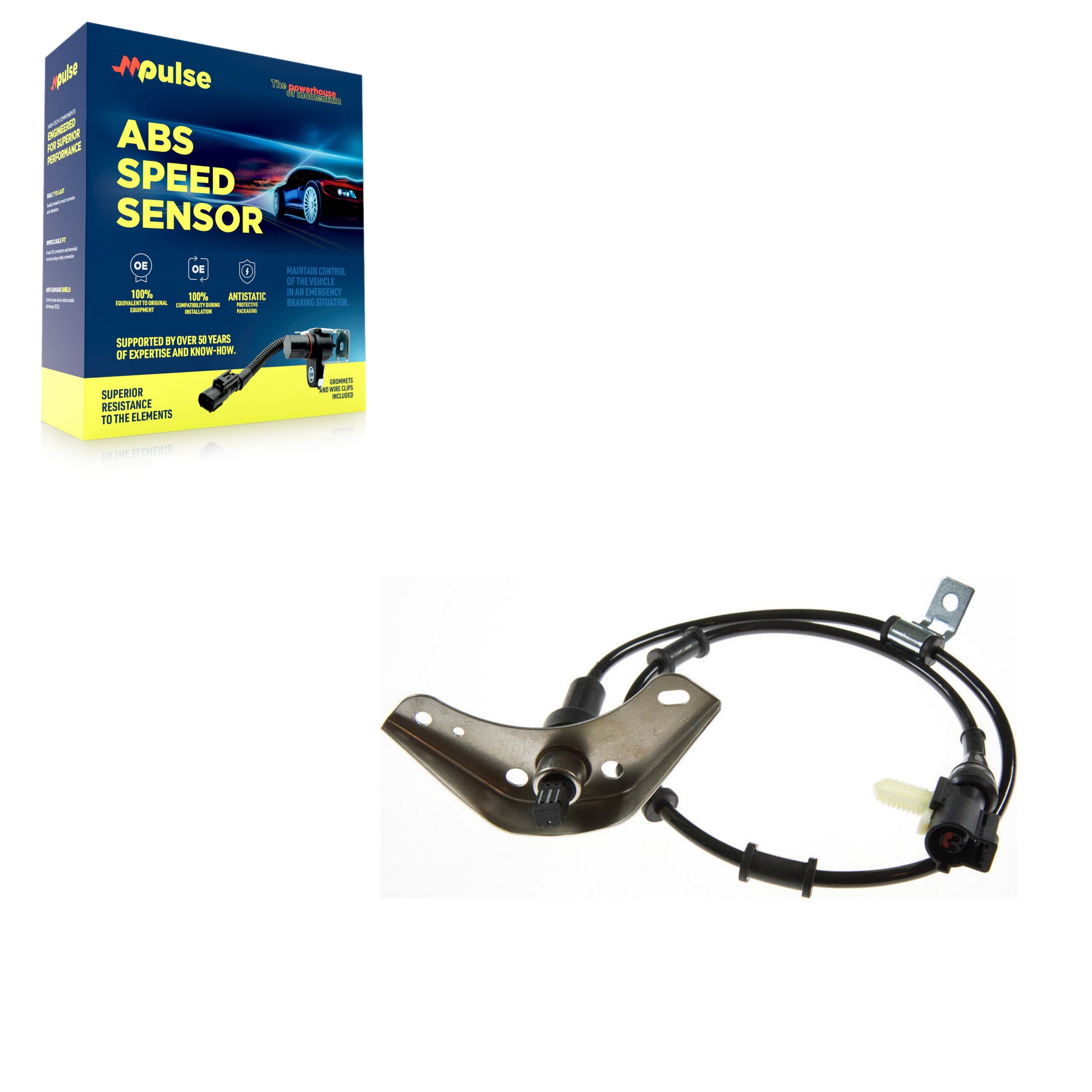 Mpulse SEN-2ABS0447 ABS Wheel Speed Sensor for 1999-2004 Ford E-250, Ford E-350 Club Wagon, Ford E-350 Super Duty - Front Left
